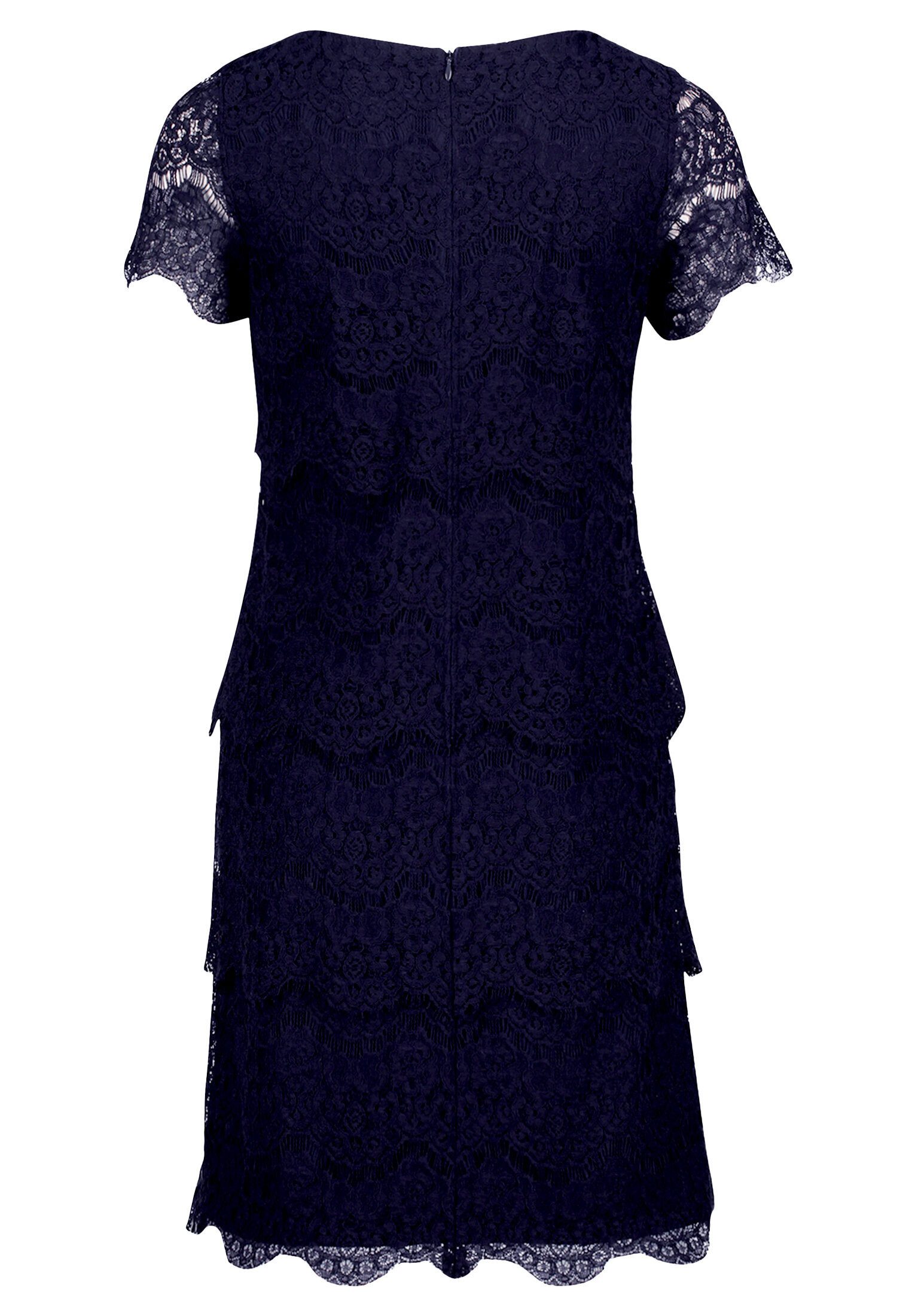 Vera Mont Spitzenkleid Damen kurzarm Spitze