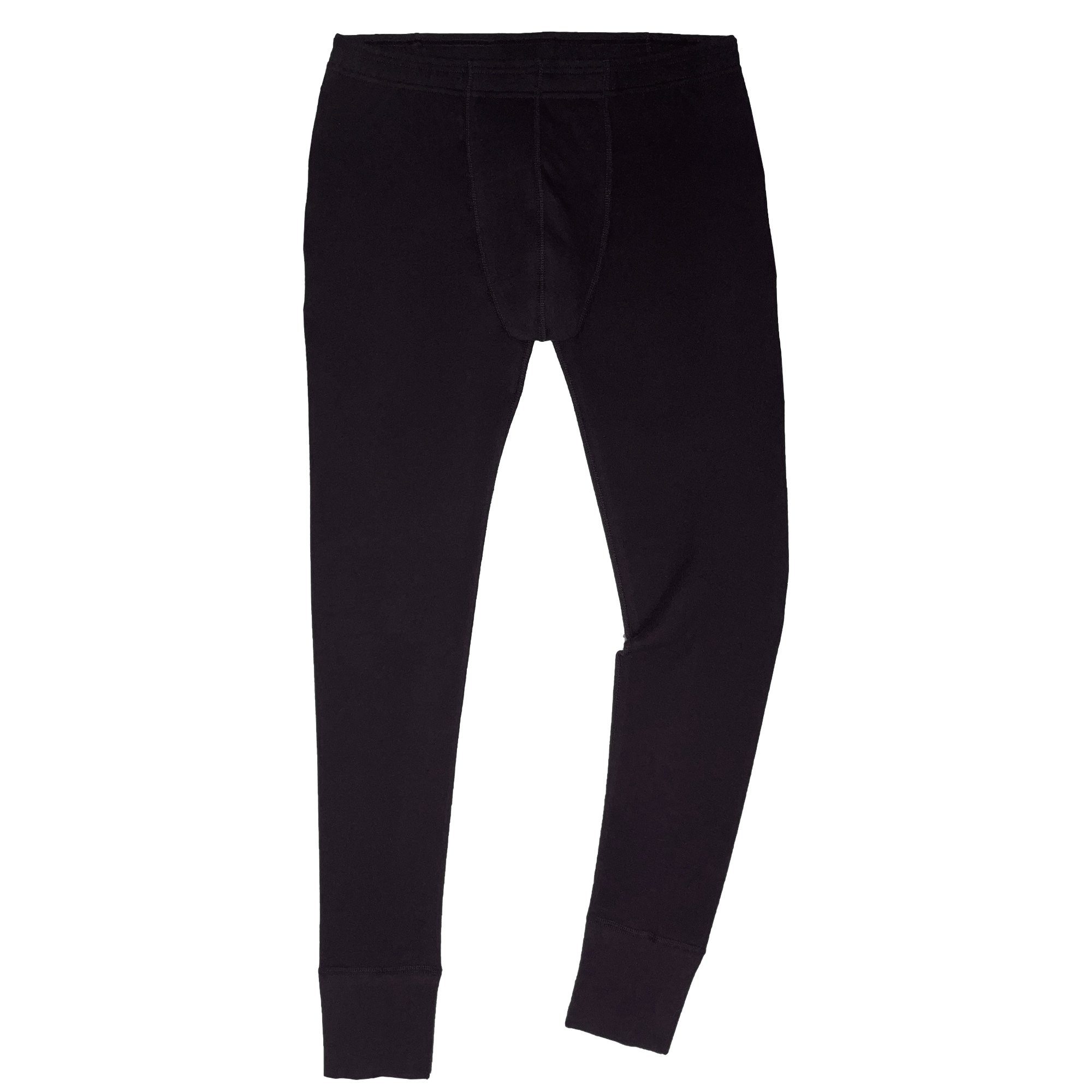 HERMKO Lange Unterhose 3570 ohne Eingriff, 100 % 100 % Bio-Baumwolle, Dehnbund