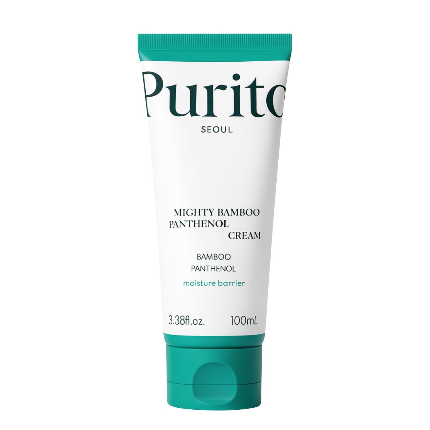 Purito Seoul Tagescreme Mighty Bamboo Panthenol Cream 100 ml – Feuchtigkeitsspendende Gesichtscreme mit Panthenol B5, Bambusextrakt, Centella & Niacinamide, zur Stärkung der Hautbarriere, ideal für trockene & empfindliche Haut
