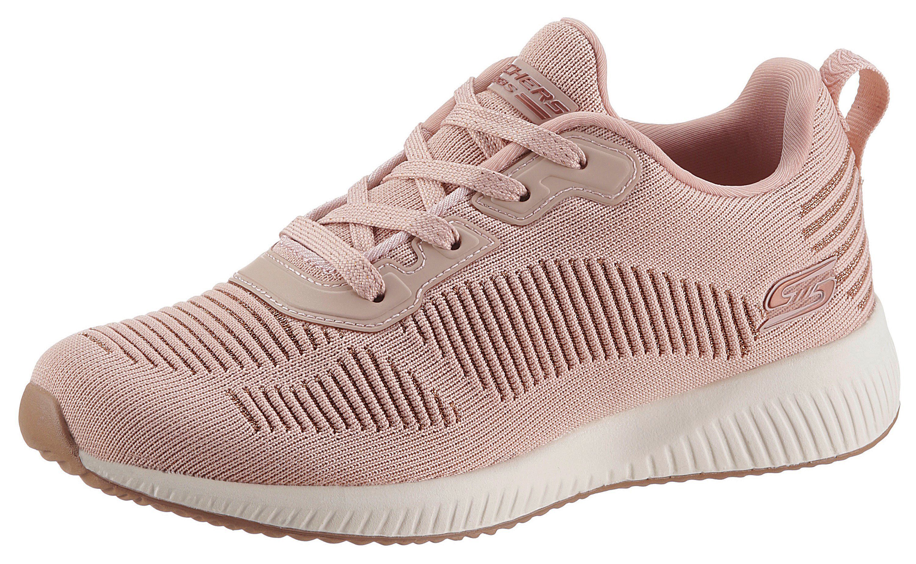 skechers rosa metallic
