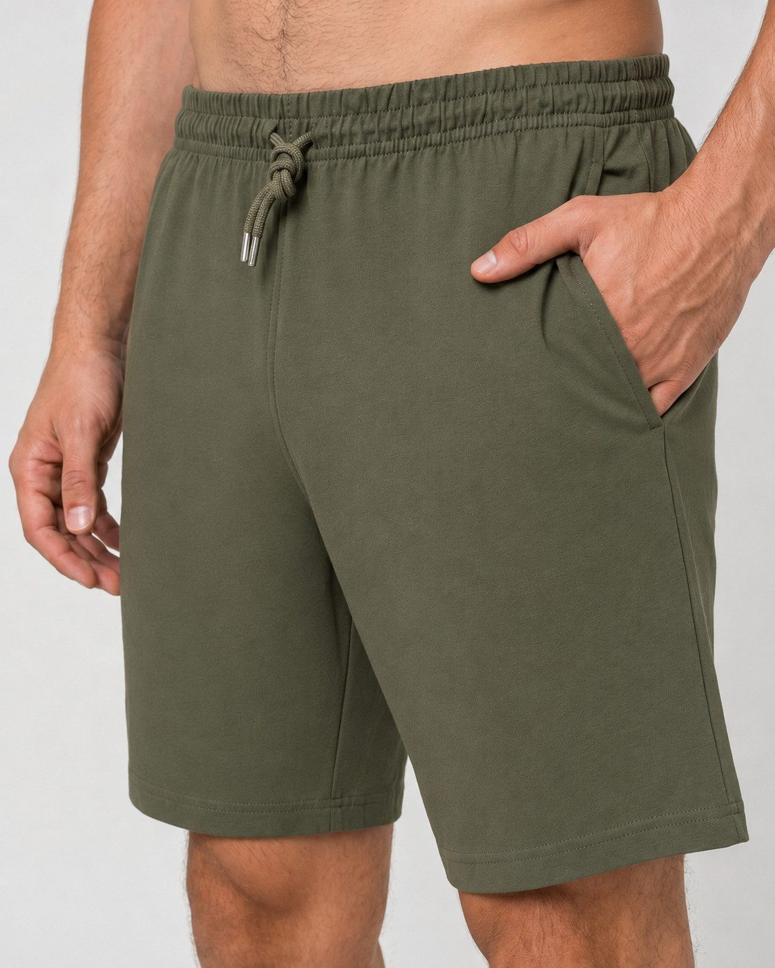 Sweatshorts, kurze Hose Herren, Baumwolle Shorts