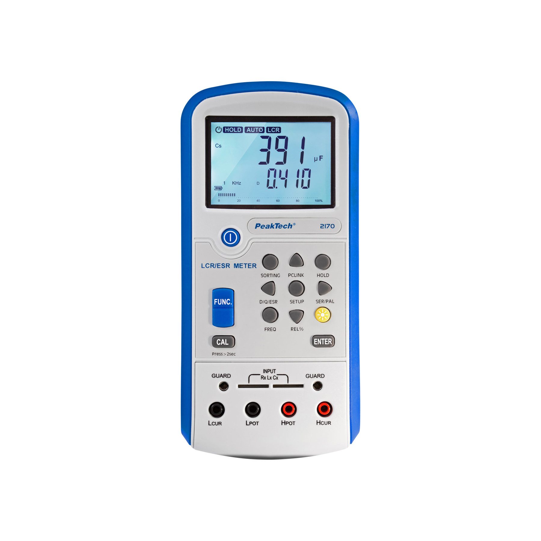 PeakTech Multimeter PEAKTECH LCR-/ESR Meter, P 2170, 100 Hz - 100 kHz, mit USB