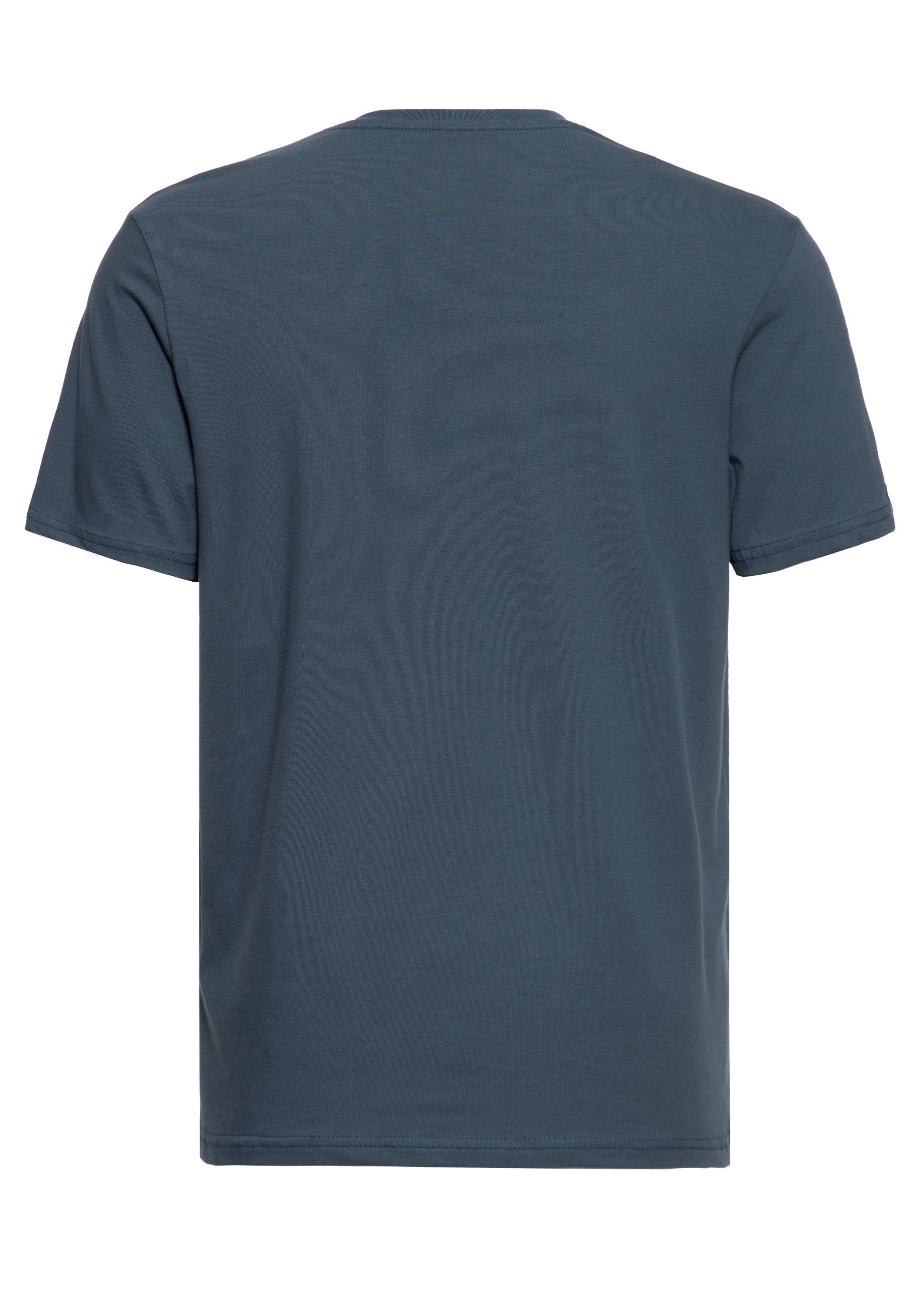 LIFE navy T-Shirt Basic als TOMMY leichtes