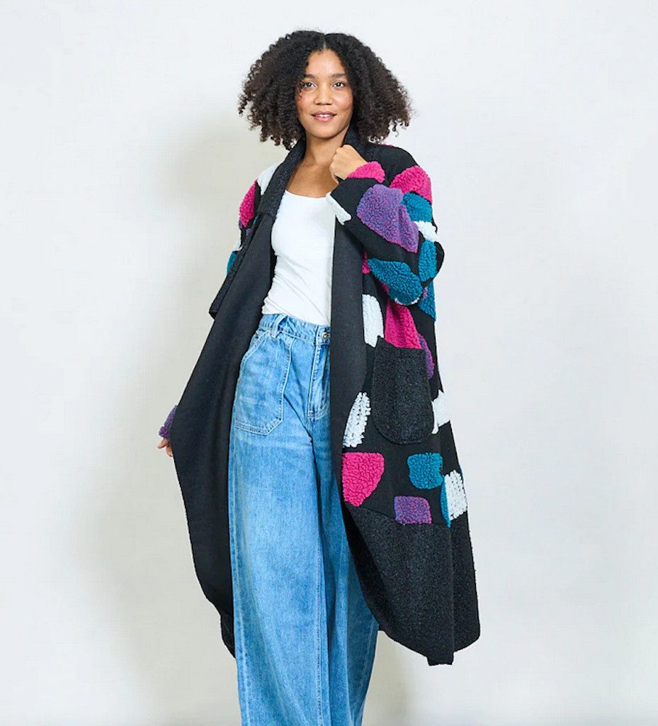 BZNA Wollmantel BZNA Oversize Übergroßer Strickmantel günstig online kaufen