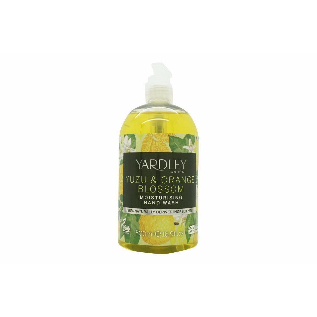 Yardley Handseife Yuzu & Orange Blossom Hand Wash Flüssigseife 500ml