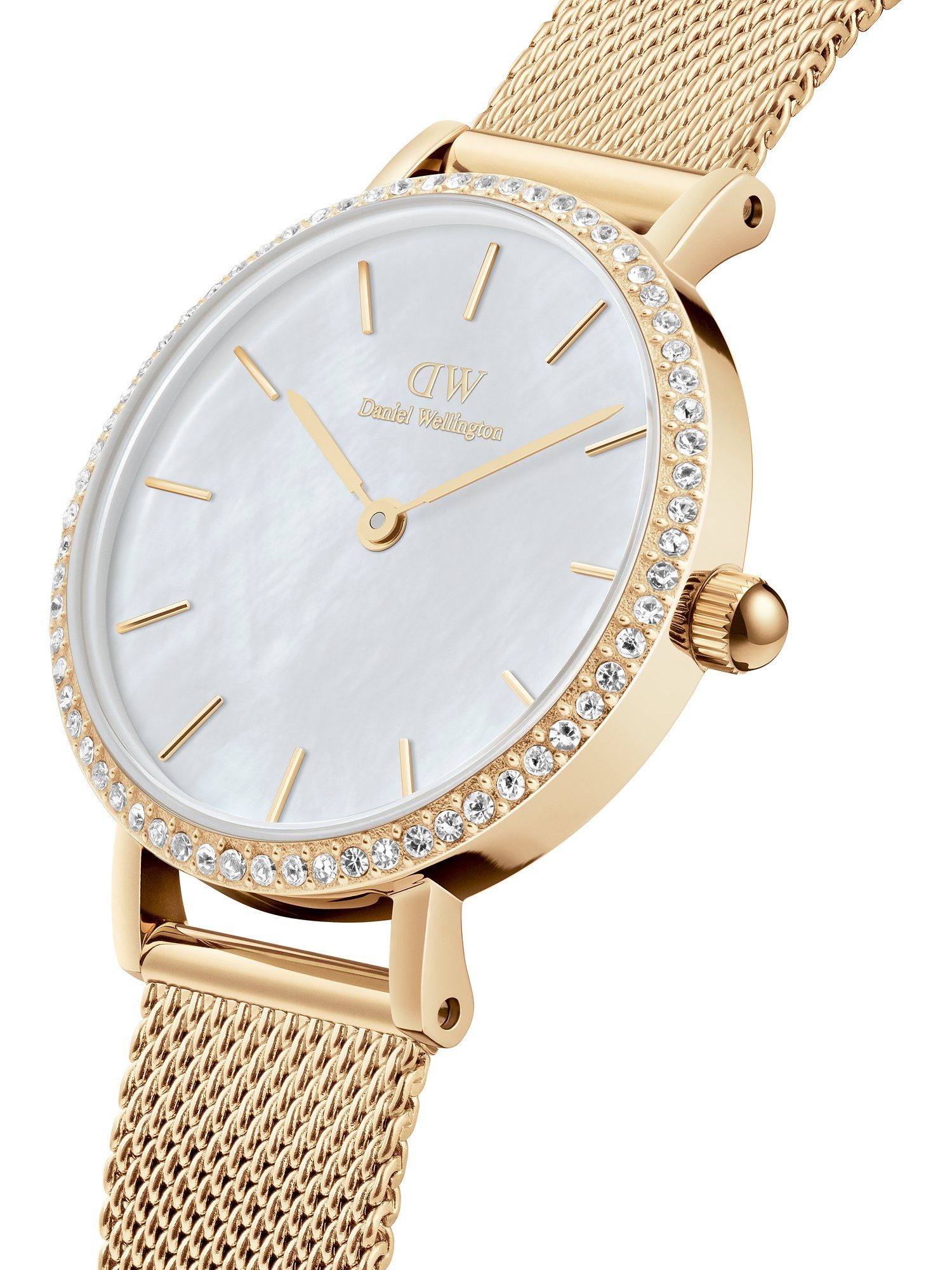 Daniel Wellington Quarzuhr Daniel Wellington Damen-Uhren Analog Quarz, Klassikuhr