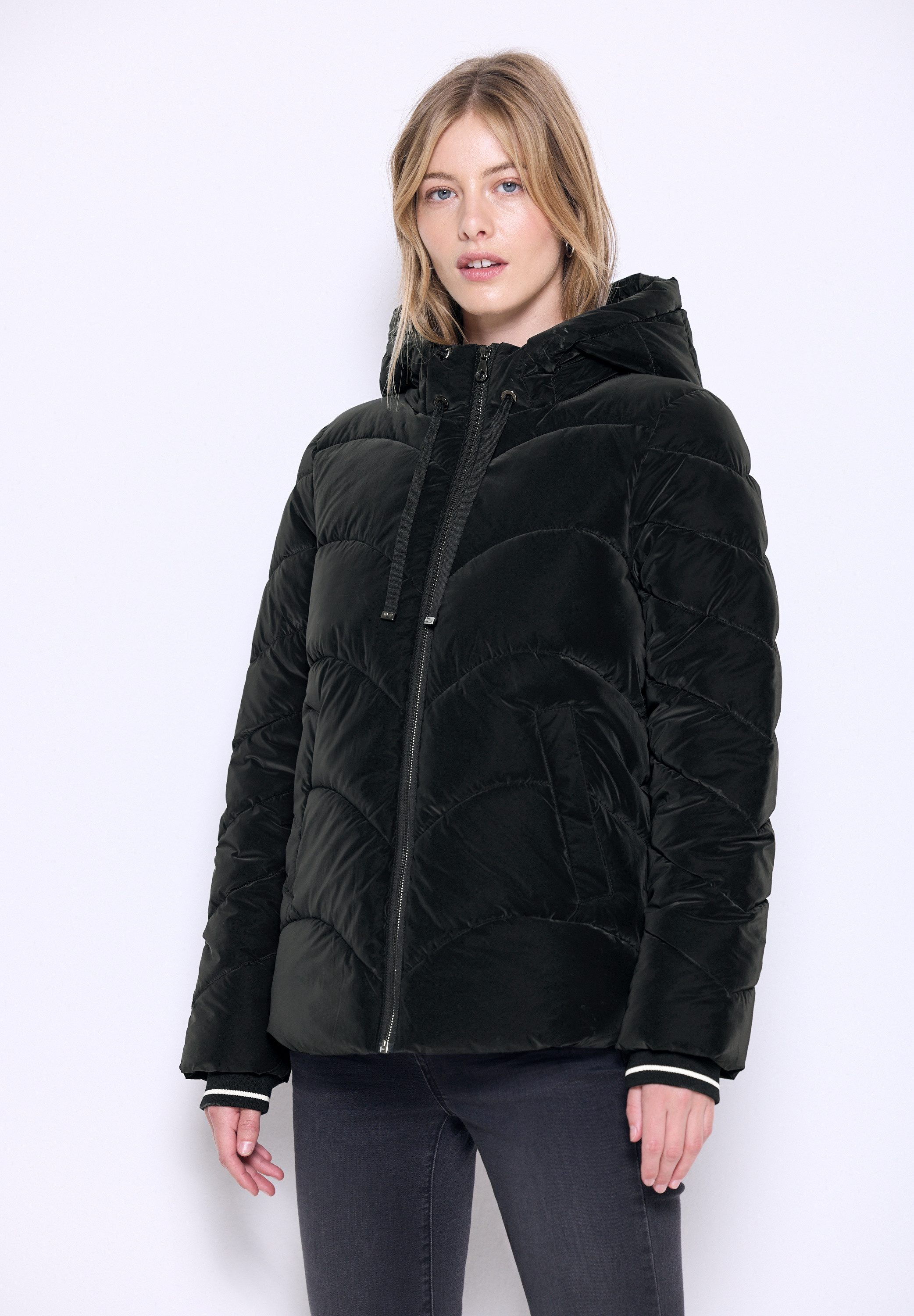 STREET ONE STUDIO Steppjacke in Unifarbe günstig online kaufen