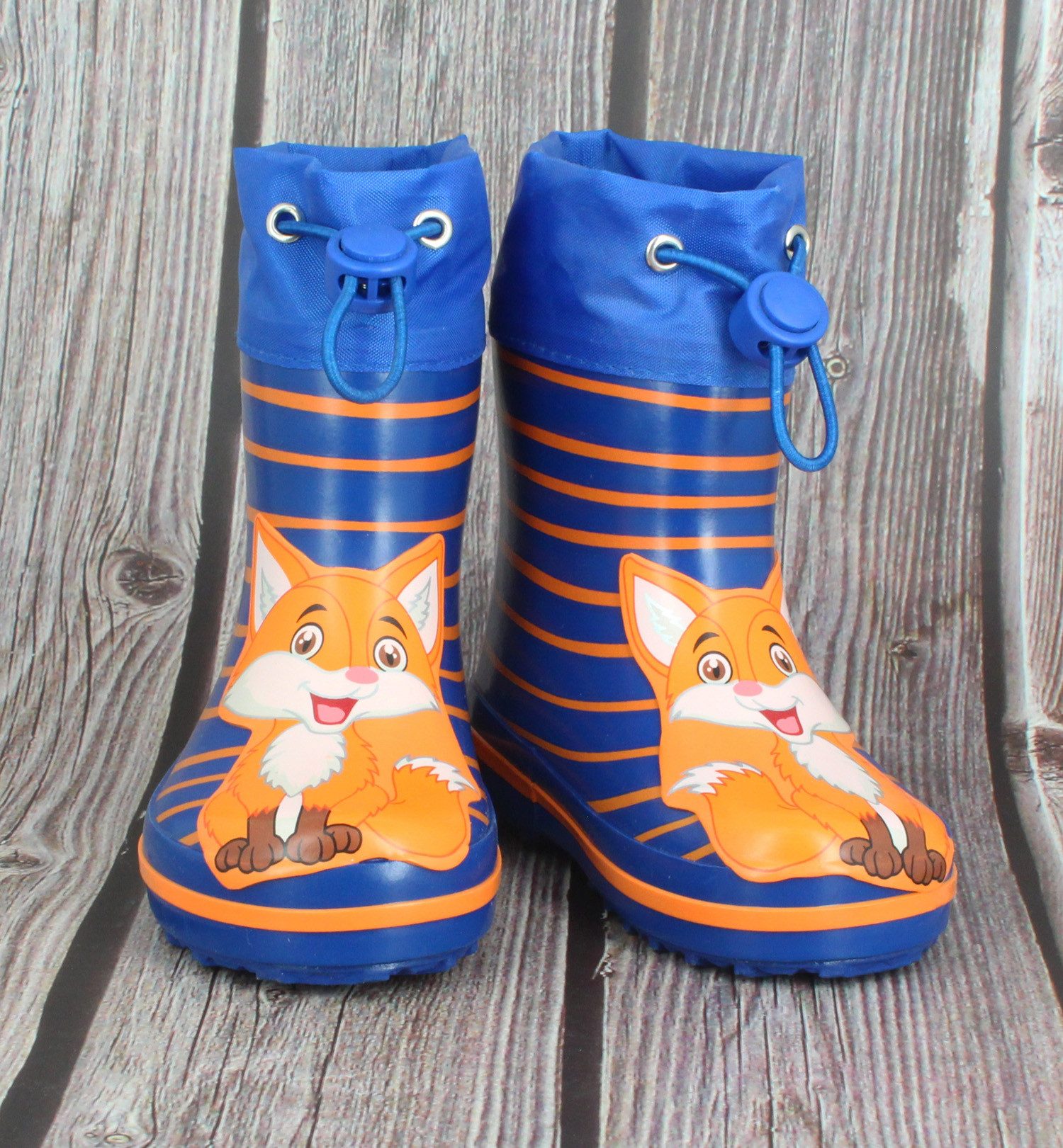 Beck Kleinkinder Gummistiefel  Fox mit Warmfutter Gummistiefel