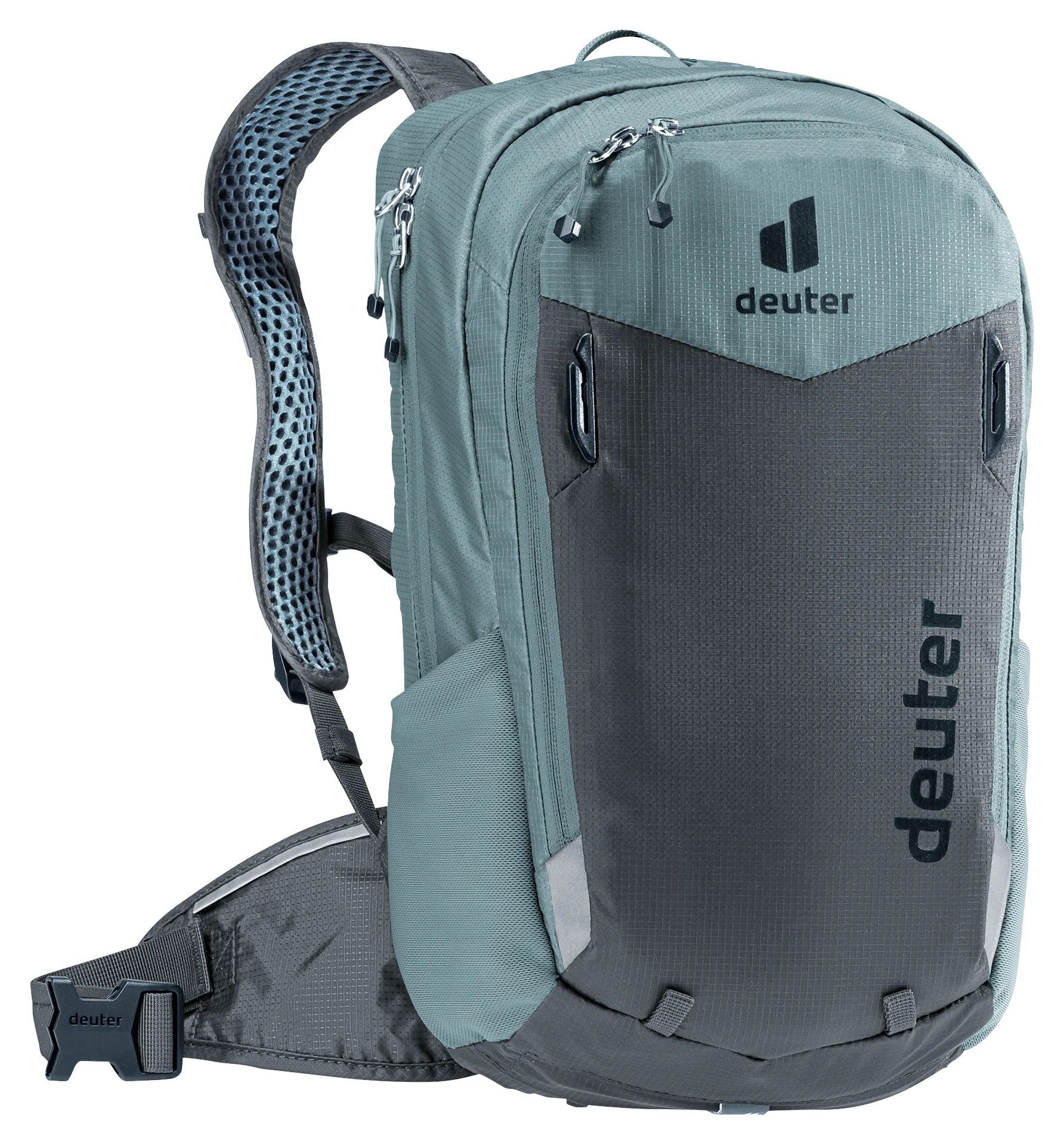 deuter Fahrradrucksack COMPACT 8 L JR, für sportlichen Einsatz im Radsport, mit praktischer Helmhalterung