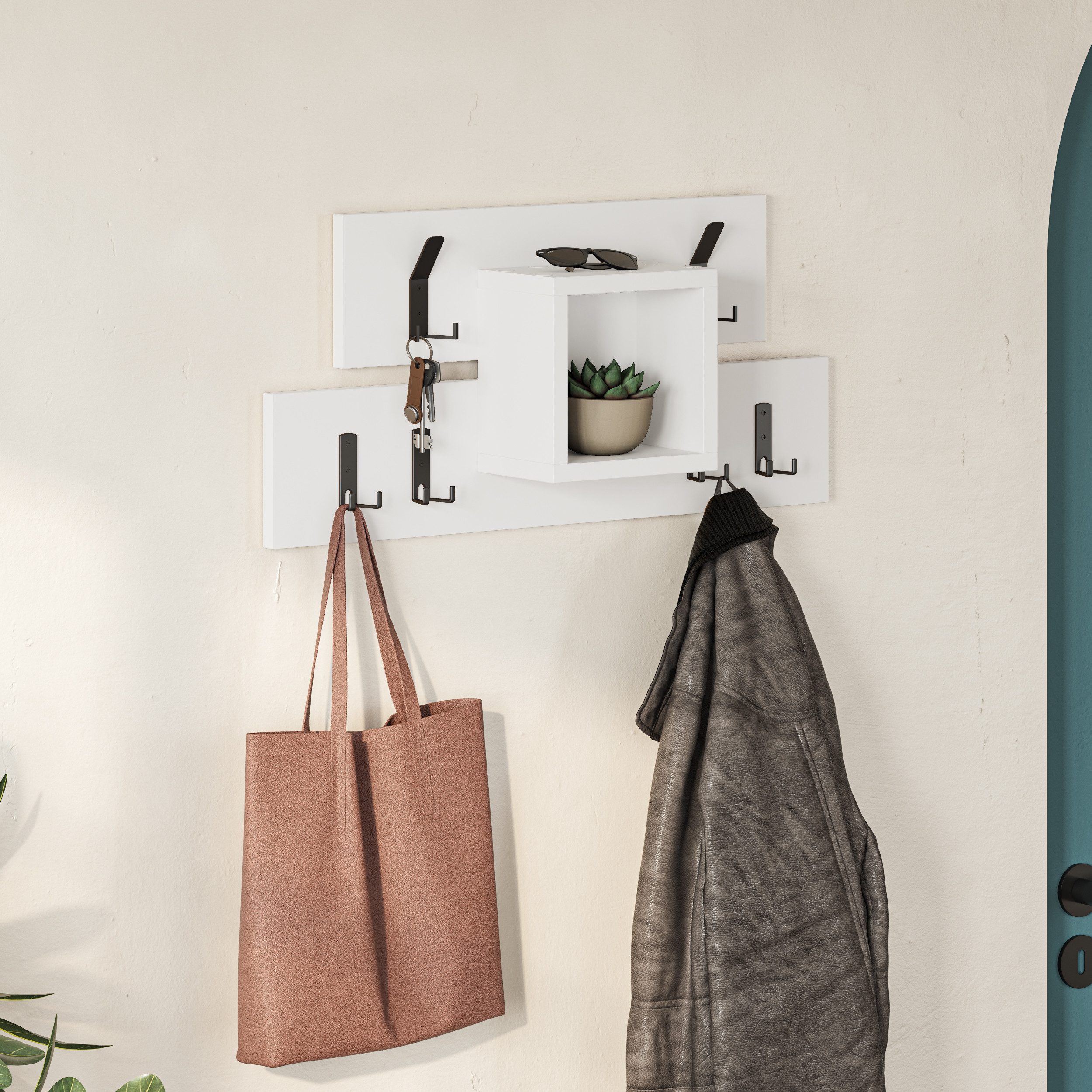 Decortie Kleiderhaken Lumina, Wand, 68 x günstig online kaufen