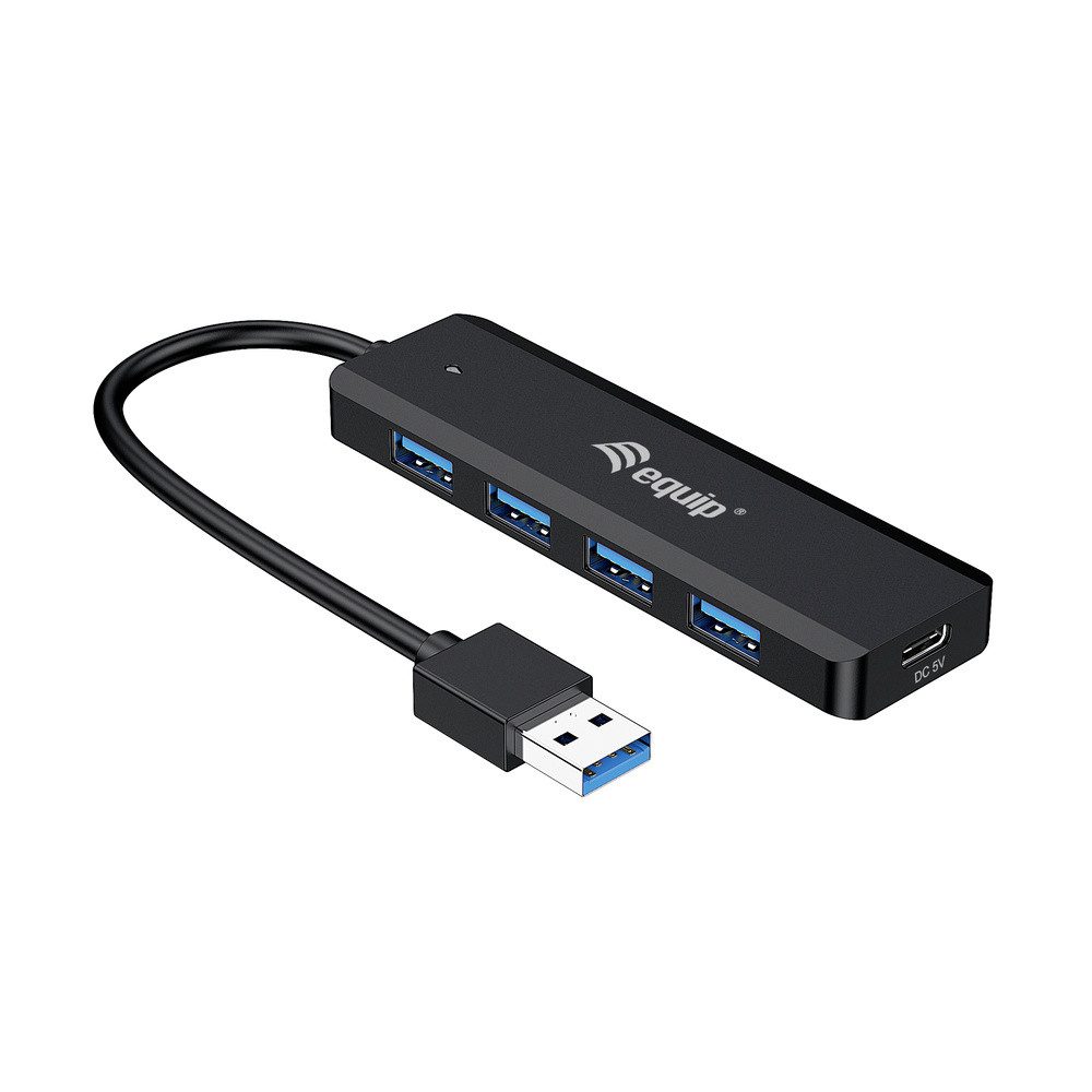 Equip USB-Verteiler Equip 128959 USB-Hub 5 Port USB-A USB 3.0 5 GBit/s mit USB-C® Stecker