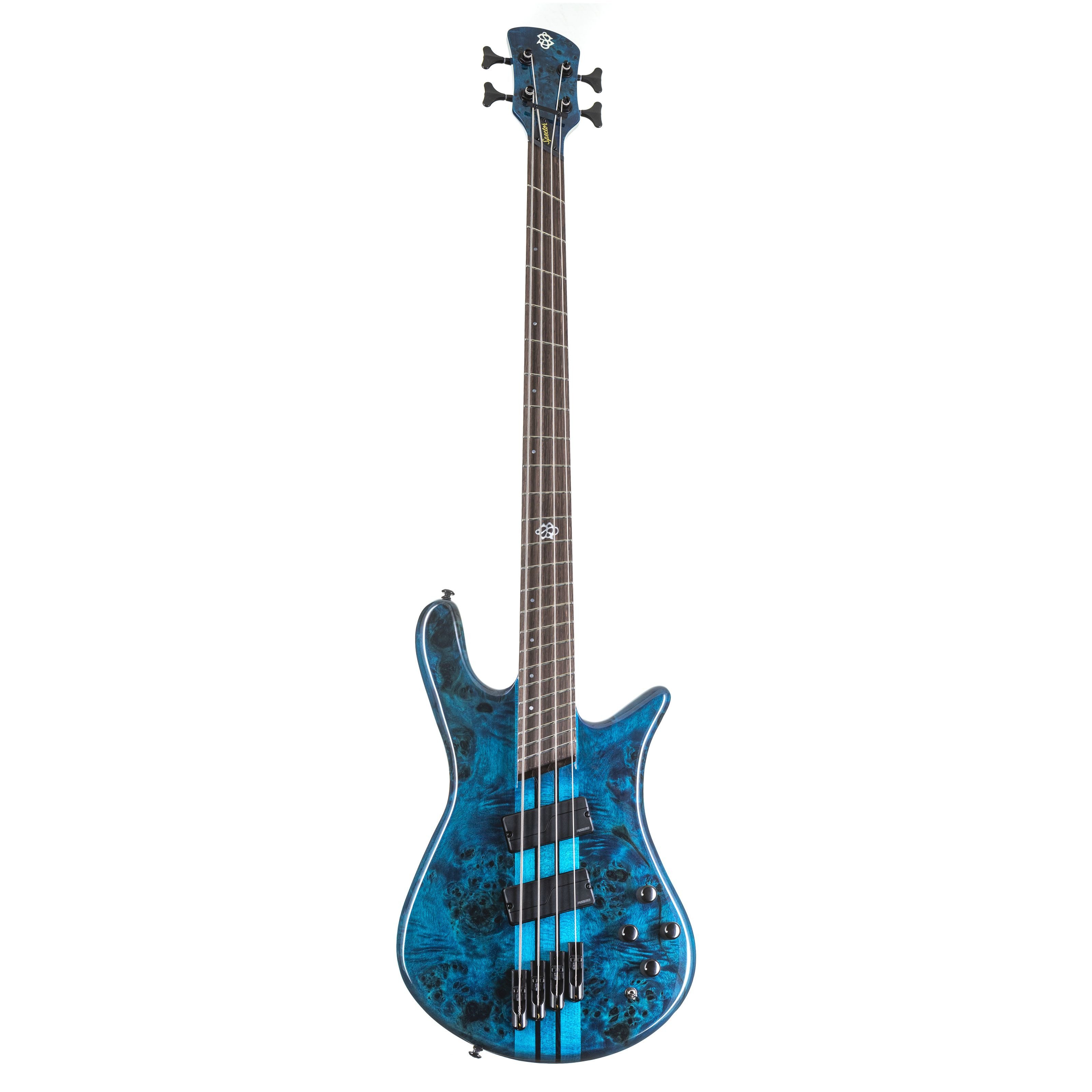 Spector E-Bass, NS Dimension 4 Black & Blue Gloss - E-Bass