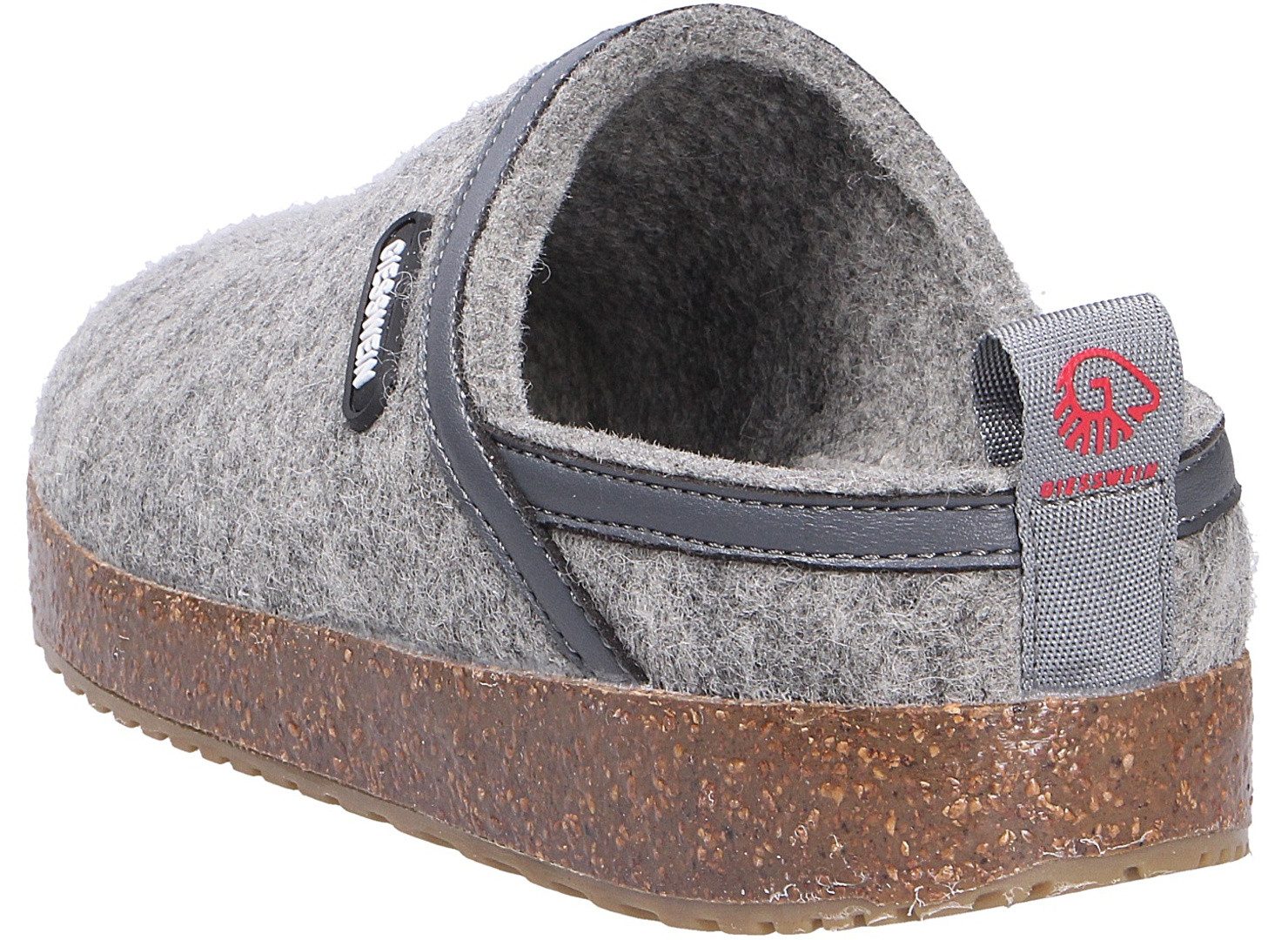 Giesswein Giesswein Damen Hausschuhe WOOL CLOG grau Größe Hausschuh