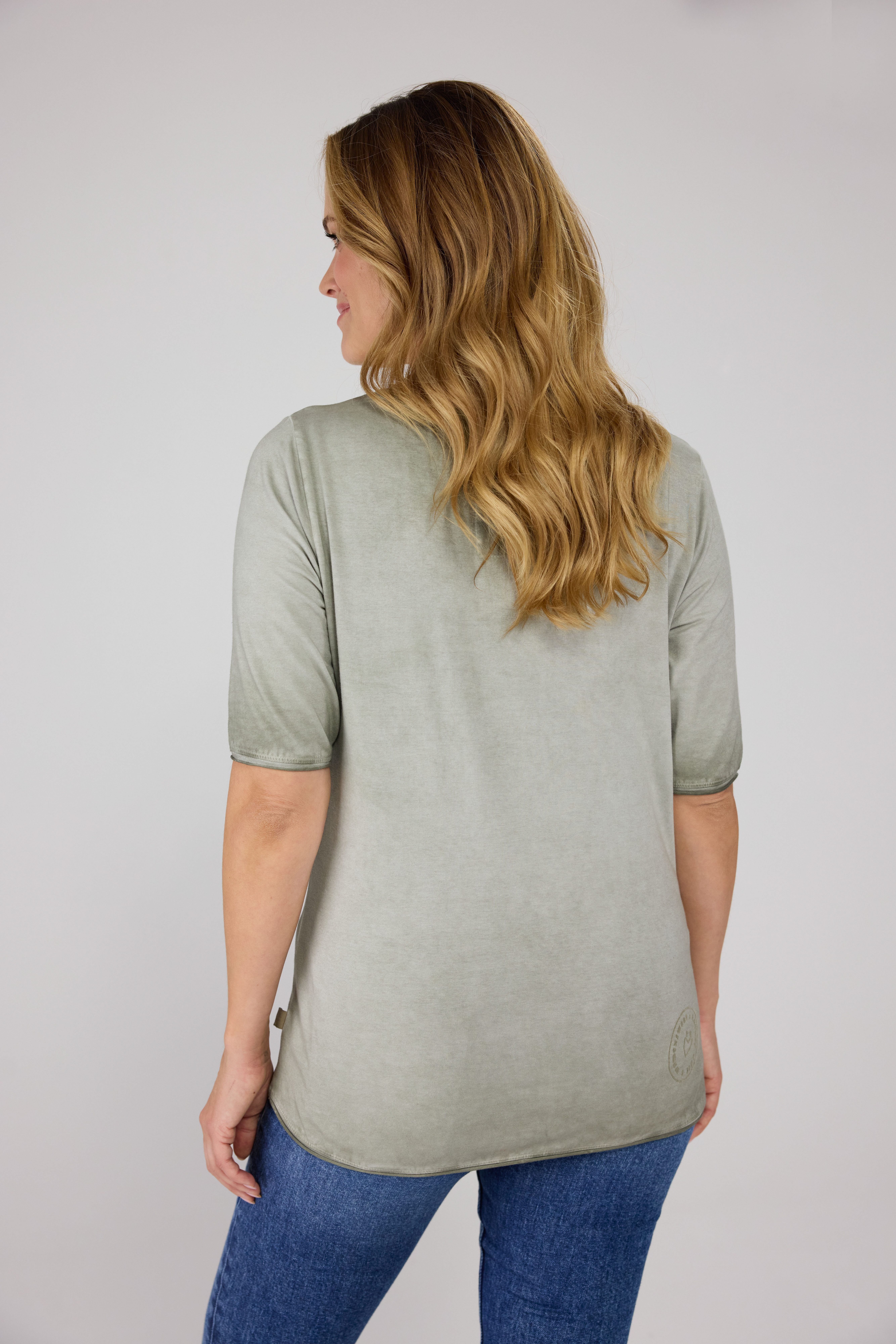 Lieblingsstück Rundhalsshirt CandiceEP mit Statement-Stickerei und günstig online kaufen