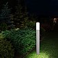 etc-shop LED Außen-Stehlampe, Edelstahl Steh Lampe FERNBEDIENUNG Garten Außen Leuchte DIMMBAR im Set inkl. RGB LED Leuchtmittel, Bild 8