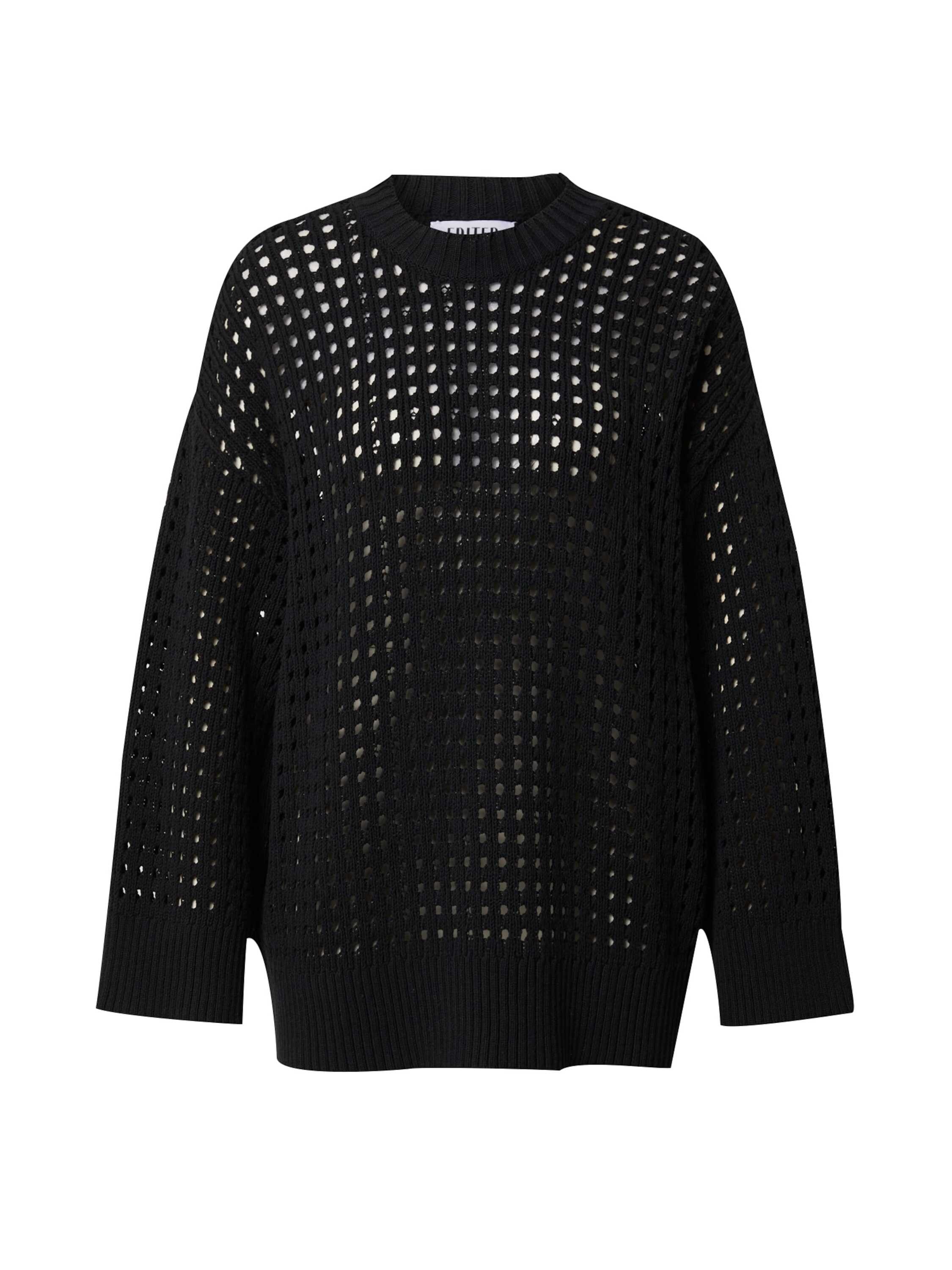 EDITED Strickpullover Yakira (1-tlg) Lochmuster