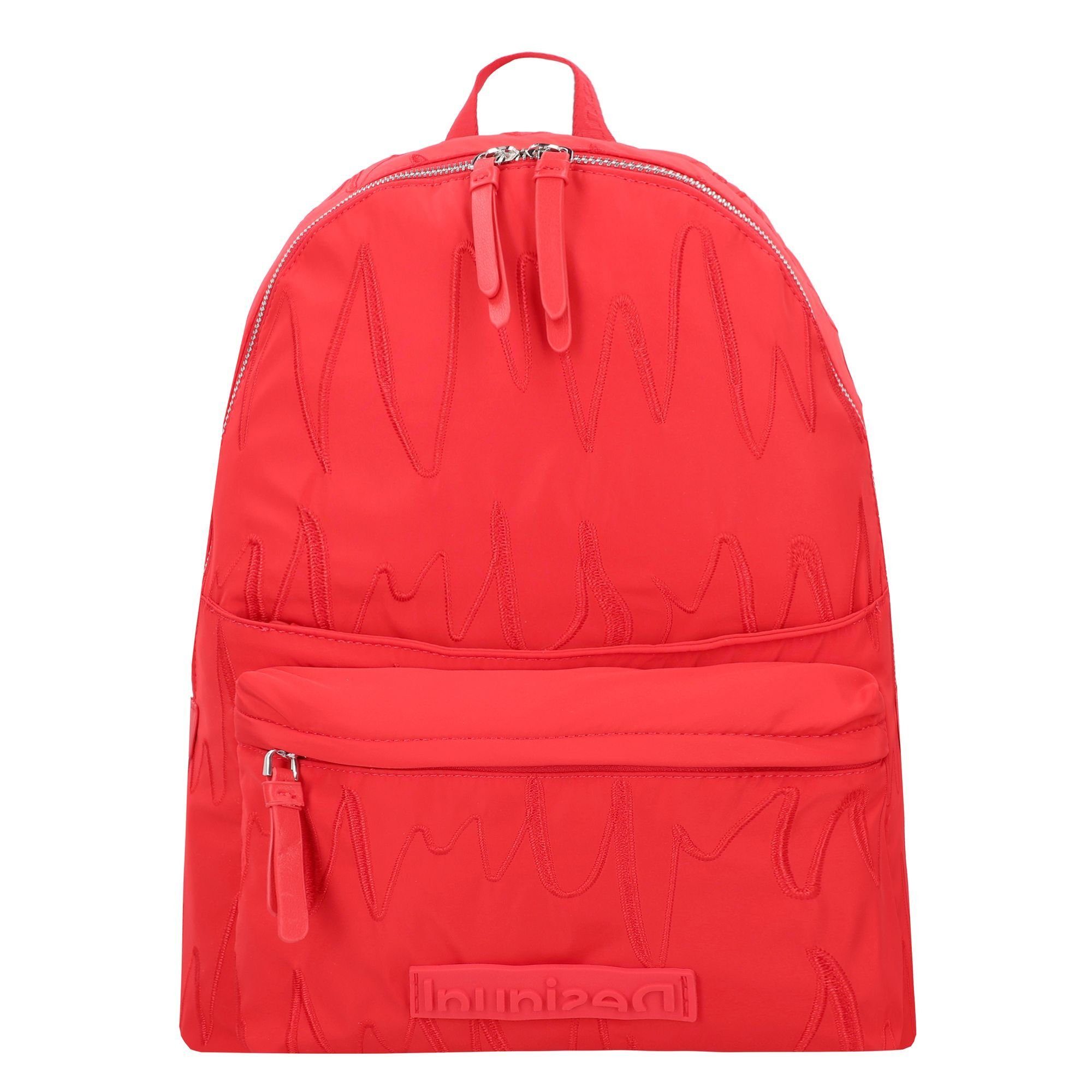 Desigual Daypack, Baumwolle carmin