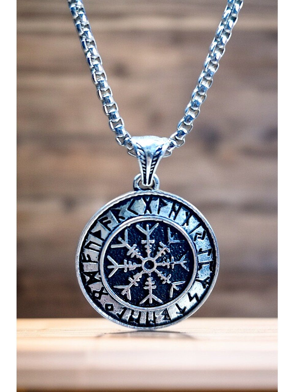 Nisan Ketten und Armband Set, Halskette aus Edelstahl – Anhänger Nordische günstig online kaufen