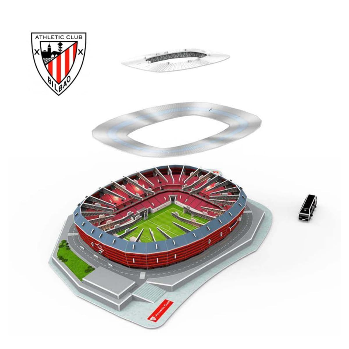 Habarri 3D-Puzzle, Puzzleteile, Vielfältige Stadionmodelle für günstig online kaufen