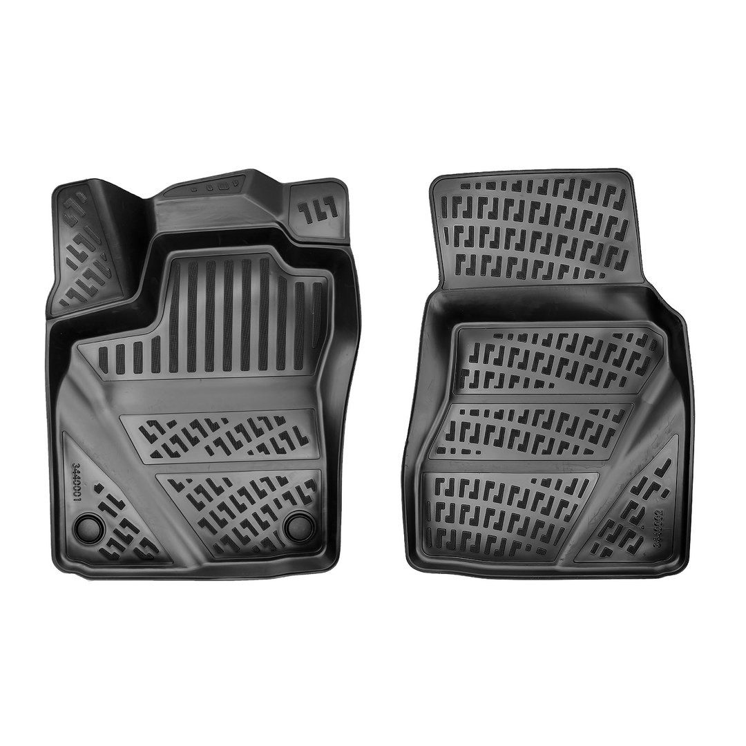 fussmattenprofi.com Auto-Fußmatte 3D Fußmatten Set Smart Fortwo 2 Türig Baujahr ab 2016 (Kein Elektro) (1 St), für Smart Smart Fortwo