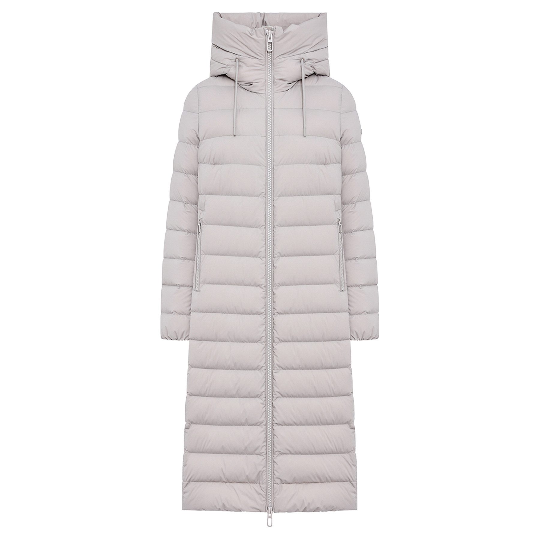 DUNO Daunenmantel DUNO Daunenmantel ANNIE mit Kapuze - Grey