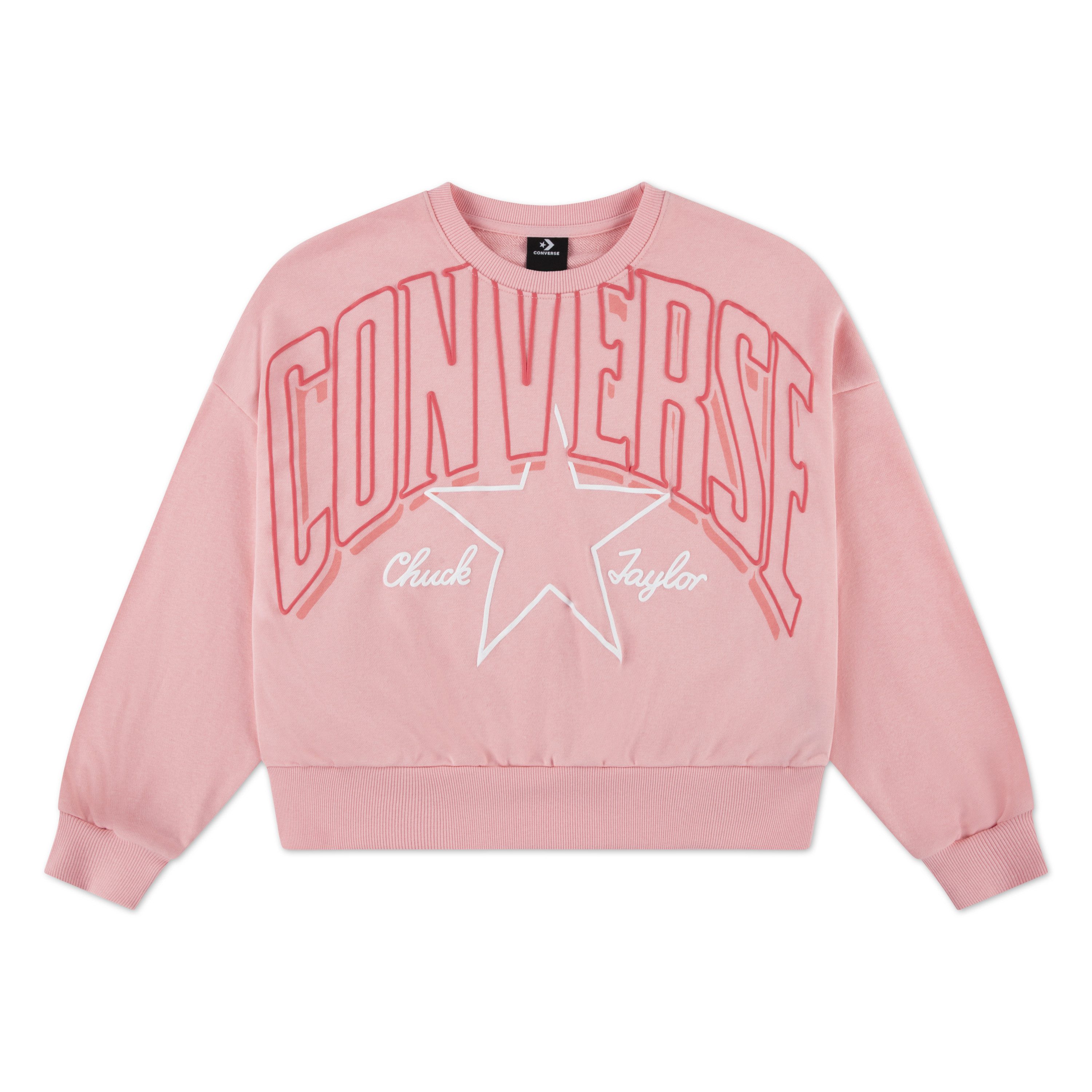 Converse Sweatshirt CNVG RELAXED BOXY GRAPHIC CREW für Children und Teens, in den Größen 122 bis 152/158