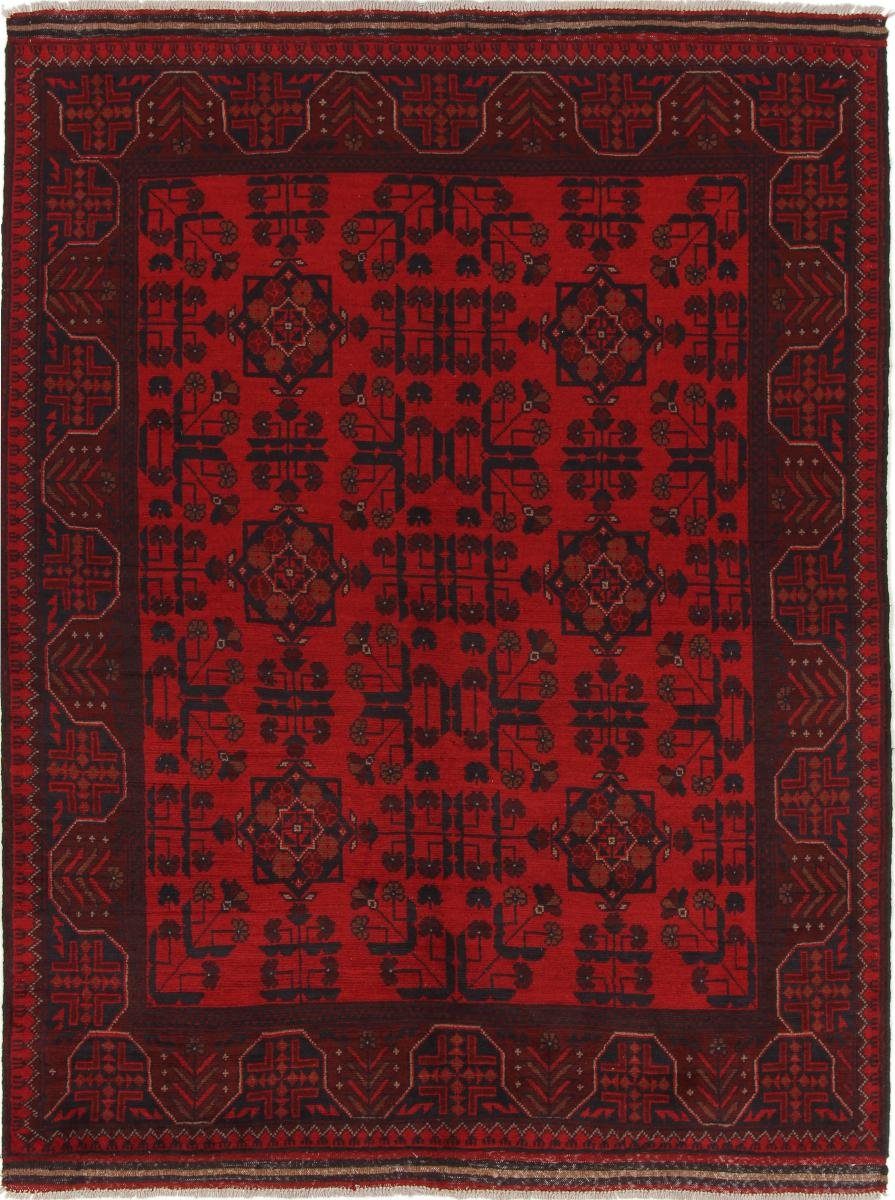 Orientteppich Khal Mohammadi 154x195 Handgeknüpfter Orientteppich, Nain Trading, rechteckig, Höhe: 6 mm