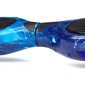 Retoo Balance Scooter Hoverboard 6.5 Zoll Elektroroller mit Bluetooth Smart Scooter Elektro, Zwei leistungsstarke 250-W-Motoren, Riesige 10-Zoll-Vollgummiräder