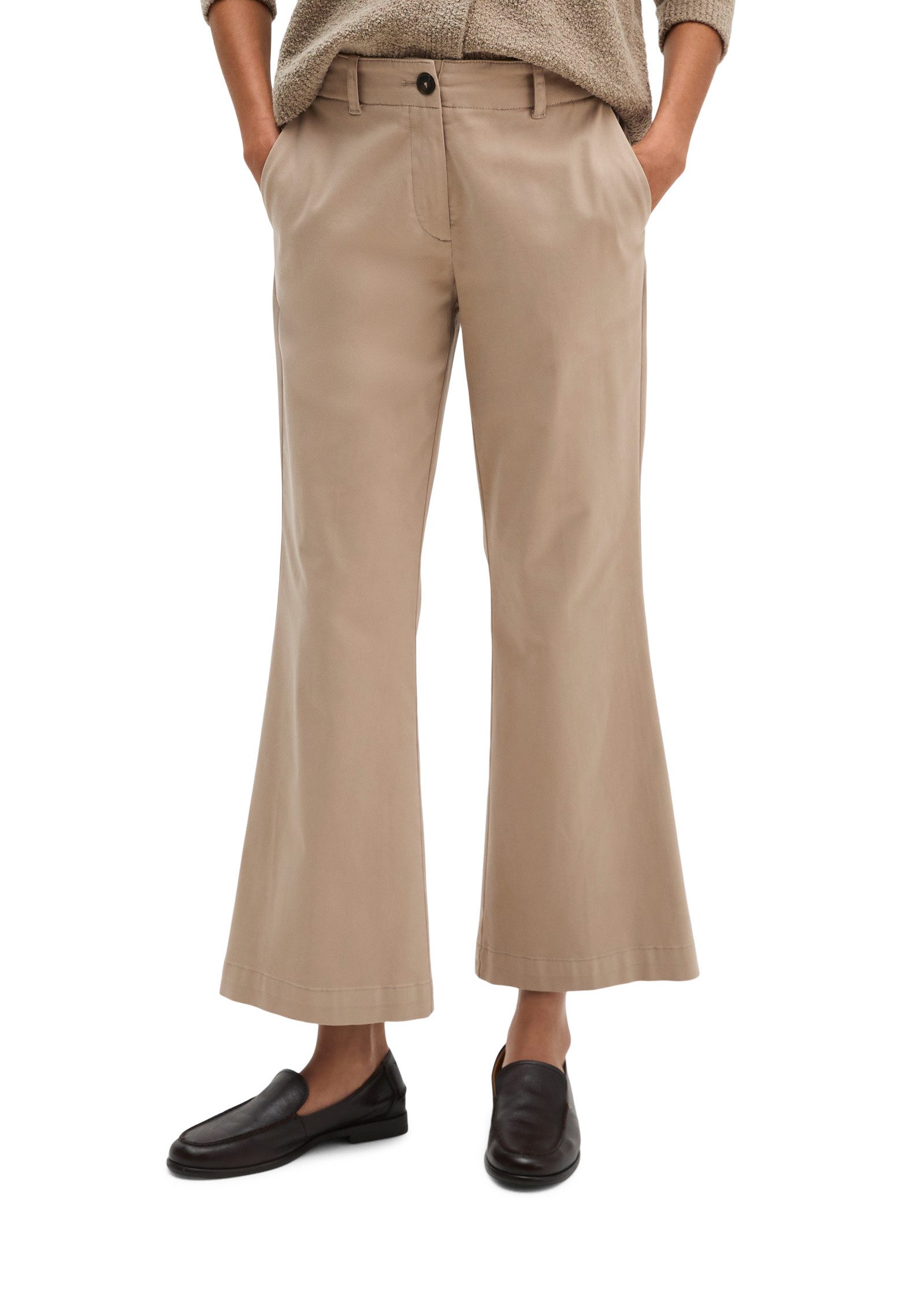 Marc O'Polo Chinohose aus Baumwoll-Stretch-Satin