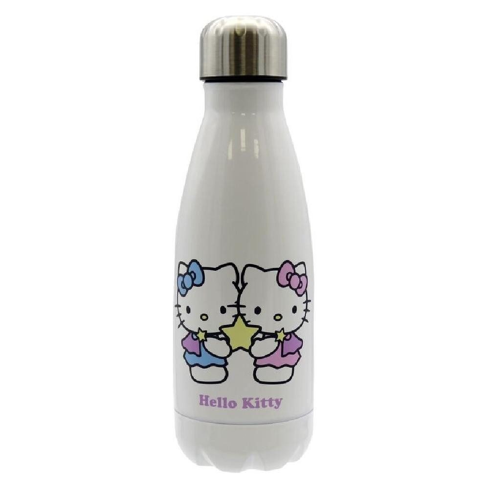 CyP Brands Trinkflasche Hello Kitty Geminis Edelstahl Flasche 550ml