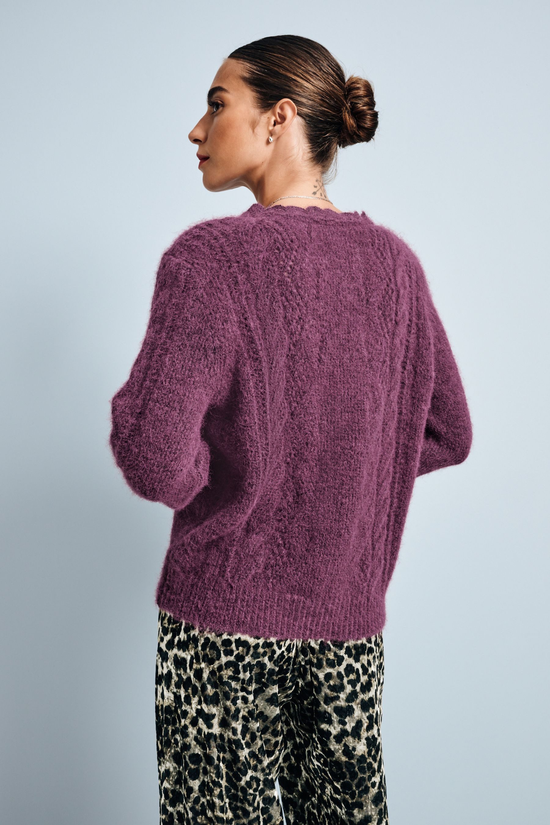 Next Strickjacke Strickjacke aus Spitze mit günstig online kaufen