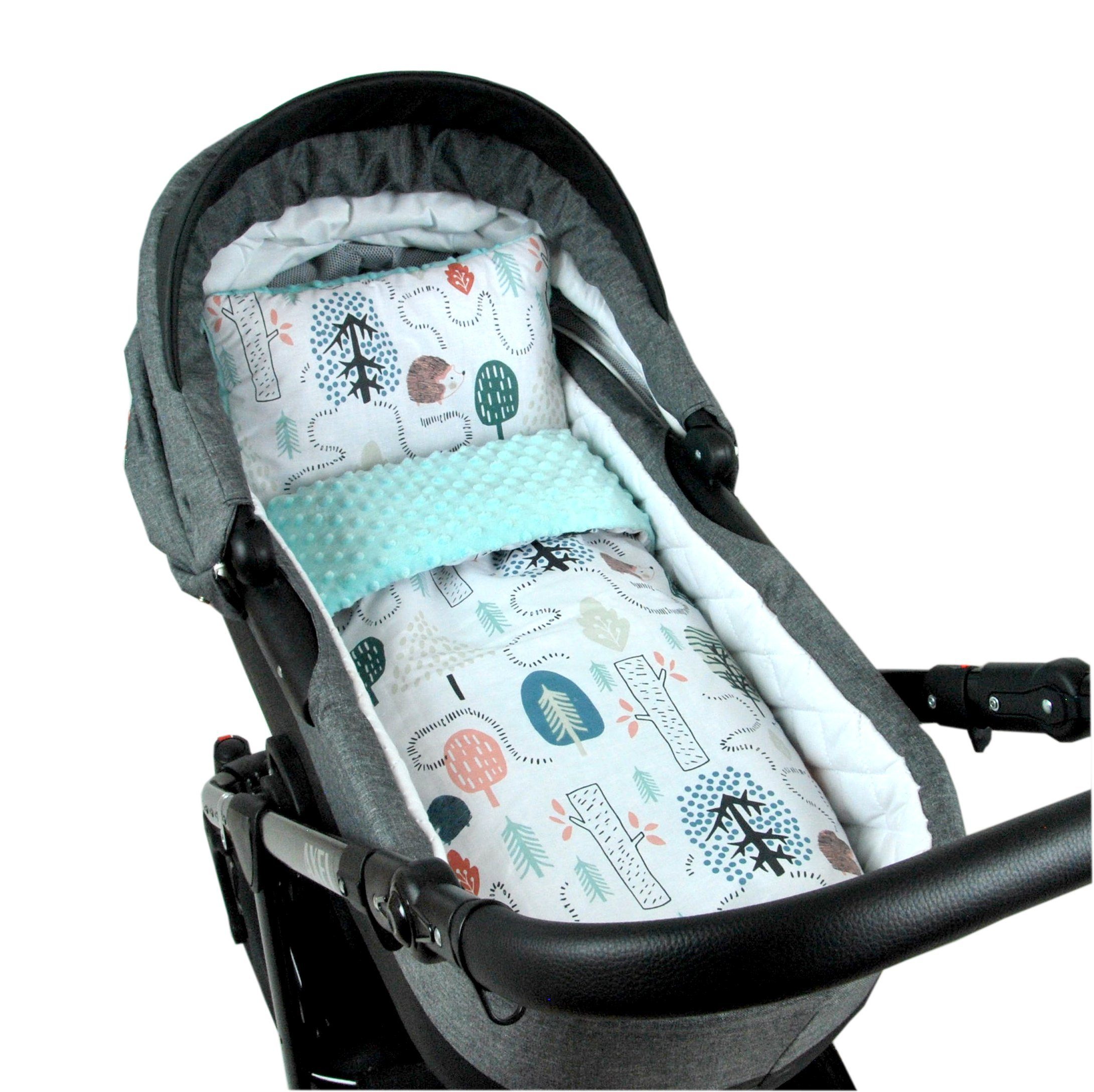 Kinderdecke BABYLUX Babydecke MINKY 2Set Kuscheldecke günstig online kaufen