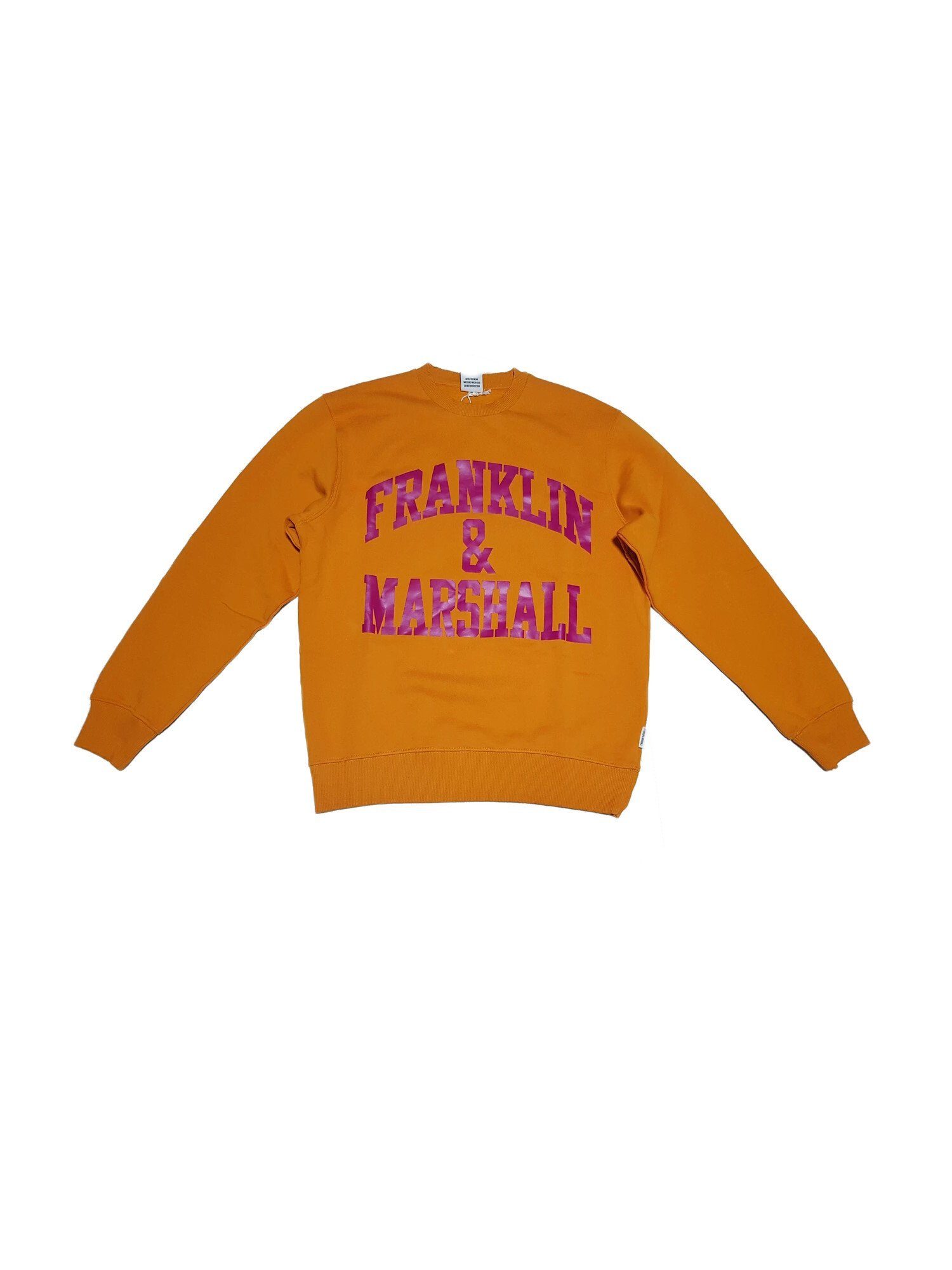 Franklin & Marshall Sweatshirt Pullover Sweatshirt BRUSHED COTTON FLEECE mit