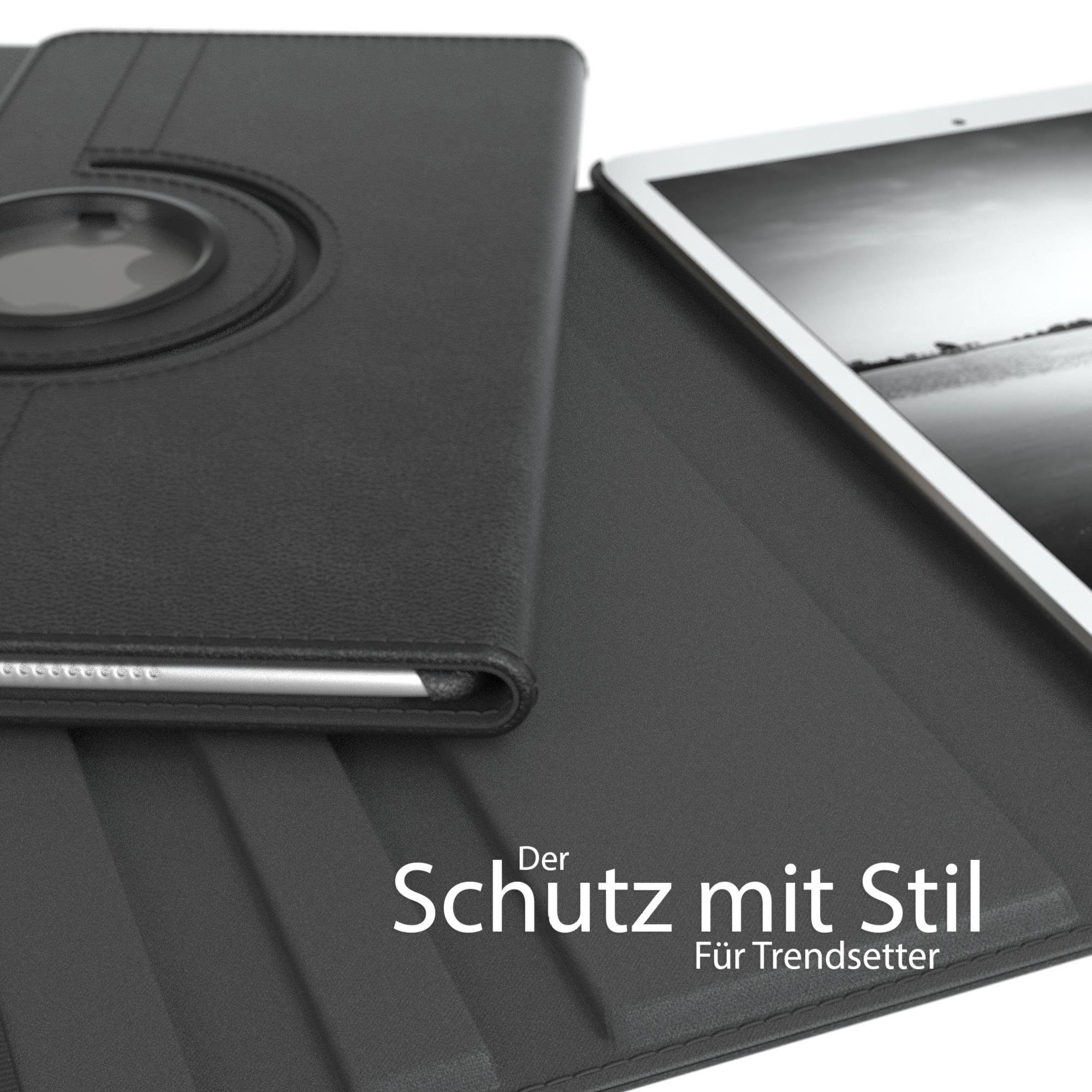 EAZY CASE Tablet-Hülle Rotation Case für Apple iPad Air 2 9,7 Zoll, Hülle 360° drehbar mit Standfunktion Etui Anti-Kratz Tasche Schwarz – Bild 5 von 5