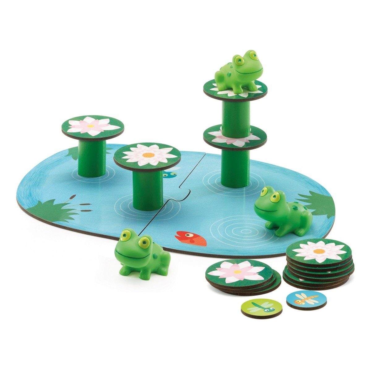 DJECO Lernspielzeug Erste Spiele: Little Balancing Erstes Spiel für Kinder mit Lernwert, Erstes Spiel