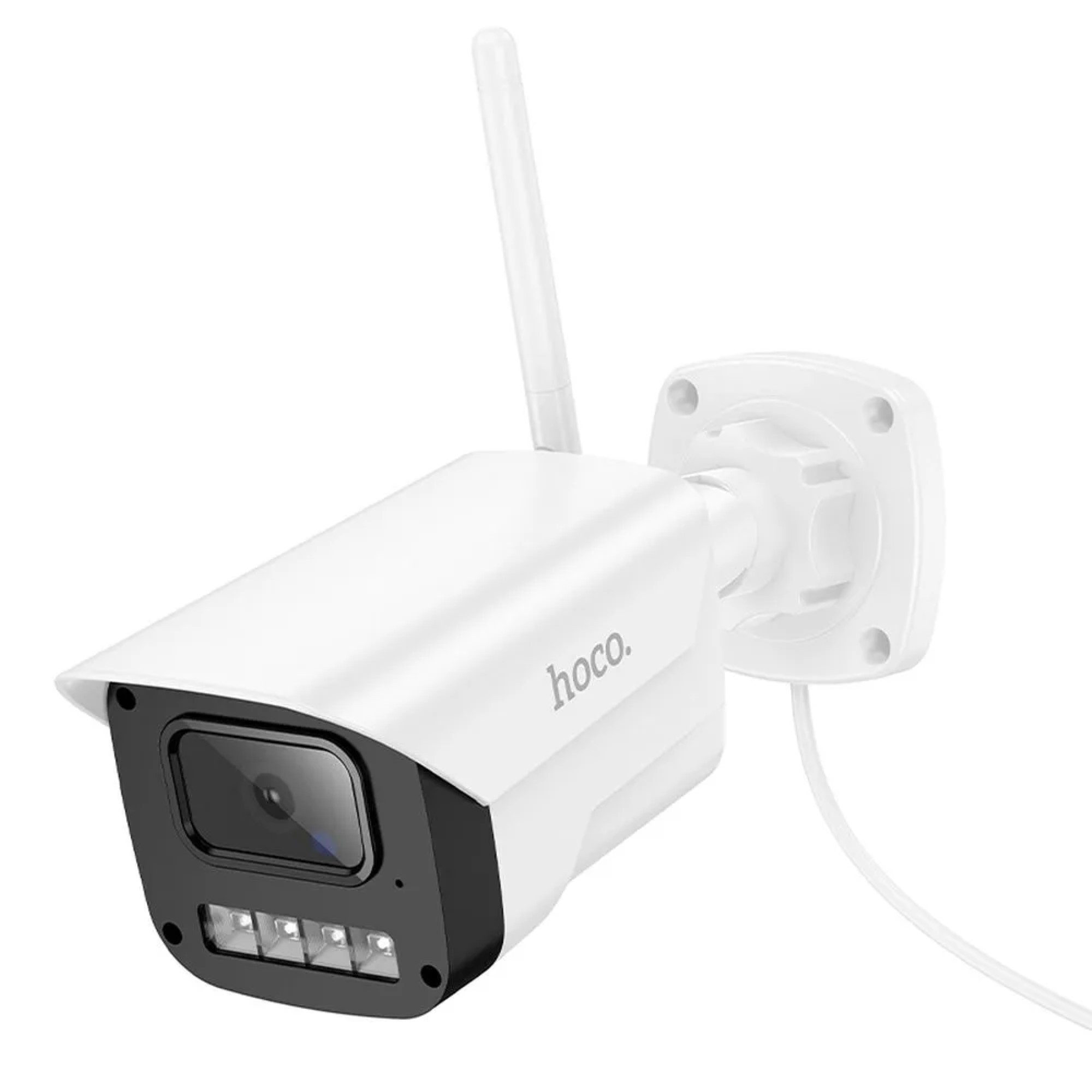 hoco. HOCO Outdoor-Kamera Pistolentyp Full HD D4, IP65-Wasserbeständig Weiß Outdoor-Kamera