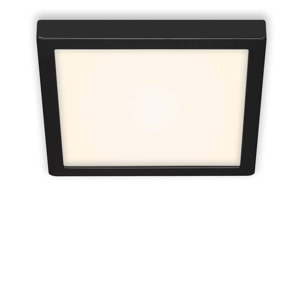 Briloner Leuchten LED Deckenleuchte 3467-415, LED fest integriert, 2700K - Extra-Warmweiß, Deckenlampe modern 21W 2000lm 4000K IP20 30x30cm