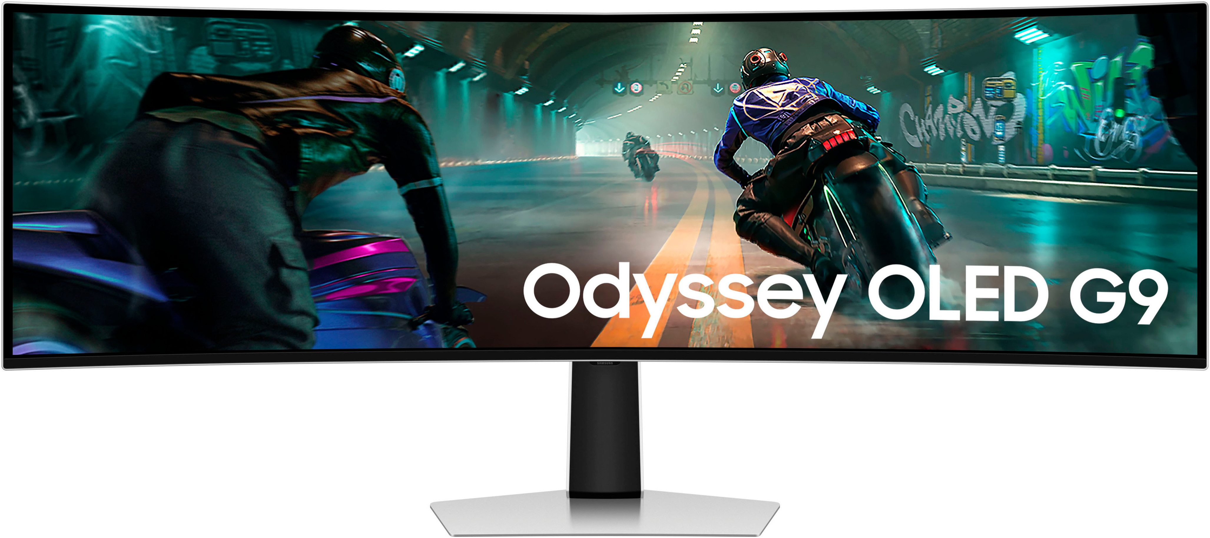 Samsung LS49DG910SUXEN LED-Monitor (124 cm/49 ", 5120 x 1440 px, DQHD, 0,03 ms Reaktionszeit, 144 Hz, OLED)
