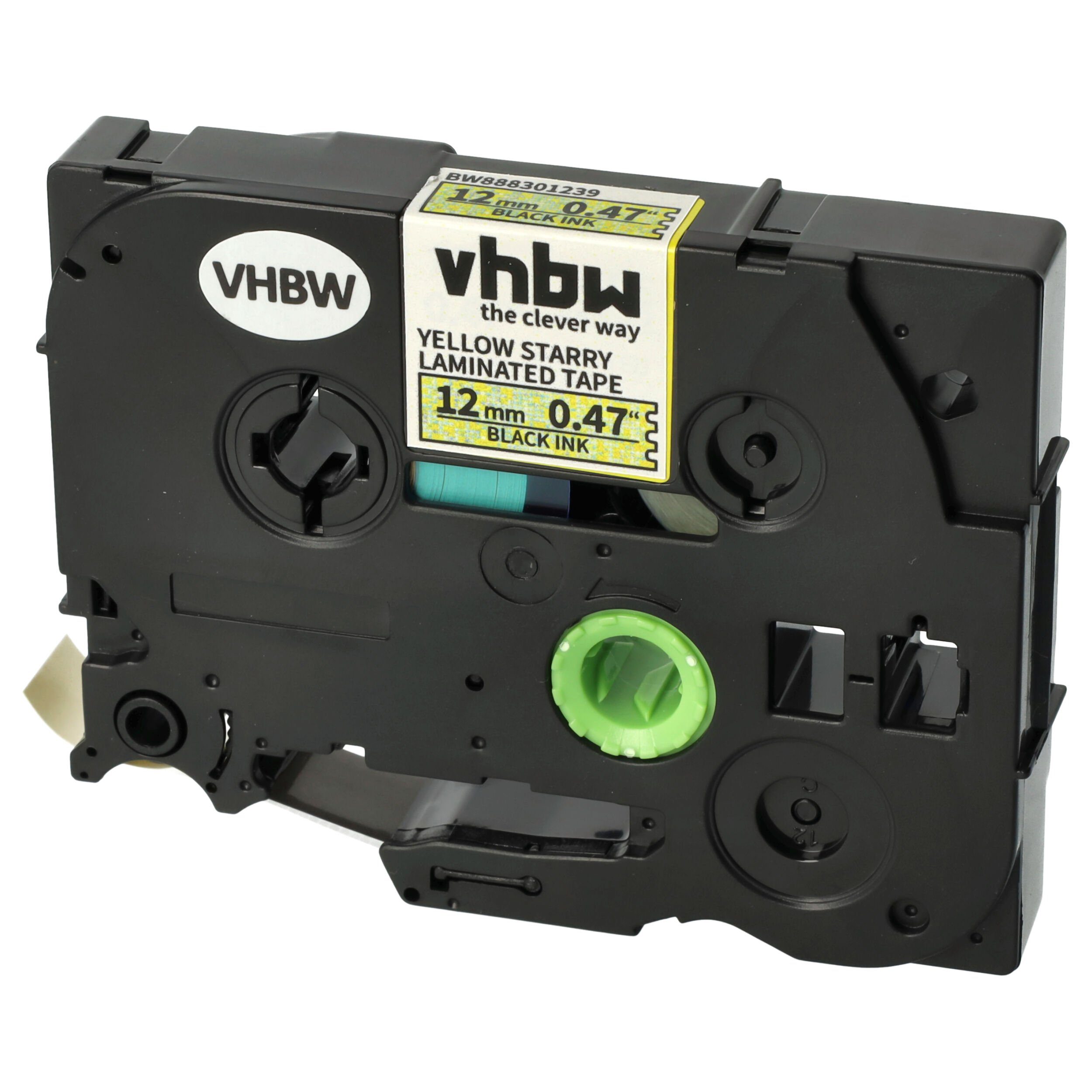 vhbw Beschriftungsband passend für Brother PT D600, D600VP, D450VP, E300, GL-100, E100