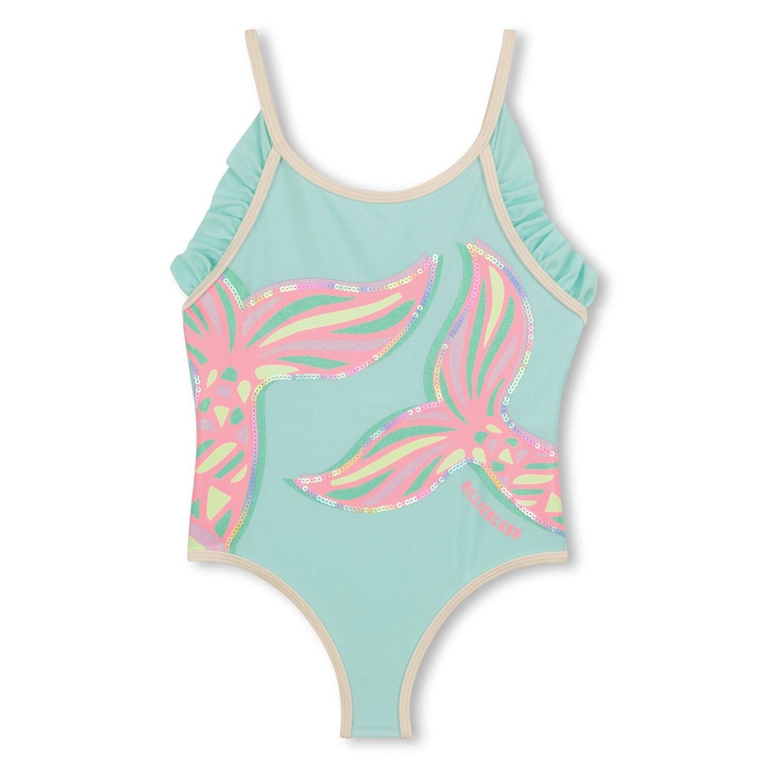 Billieblush Badeanzug BILLIEBLUSH Badeanzug „Mermaid Tails“ – Türkis
