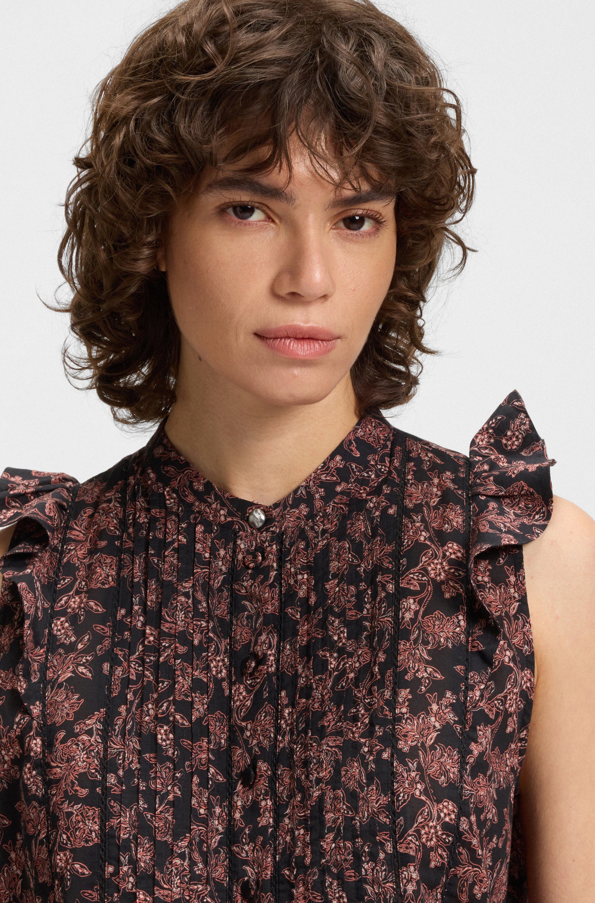 BOSS ORANGE Klassische Bluse Bantiana Premium günstig online kaufen