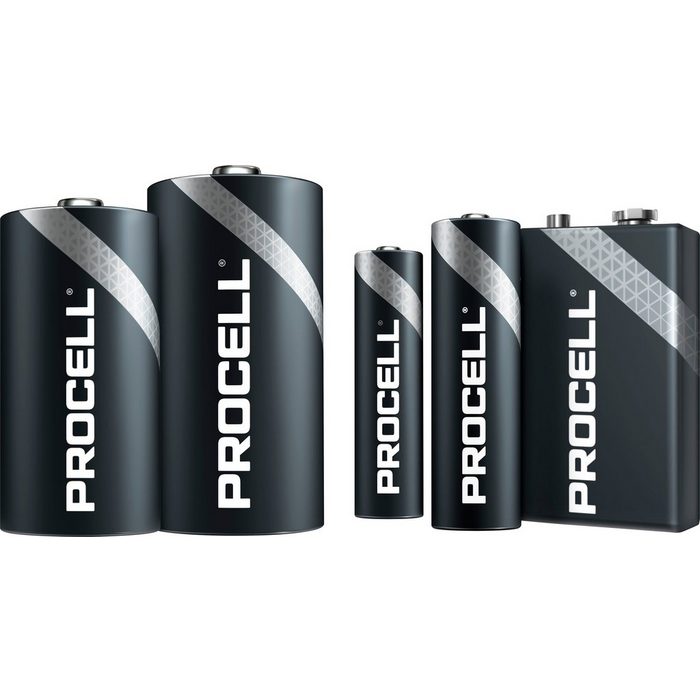 Duracell 10er Pack Alkaline Mignon AA LR06 1.5V Procell Box Batterie (10 St)