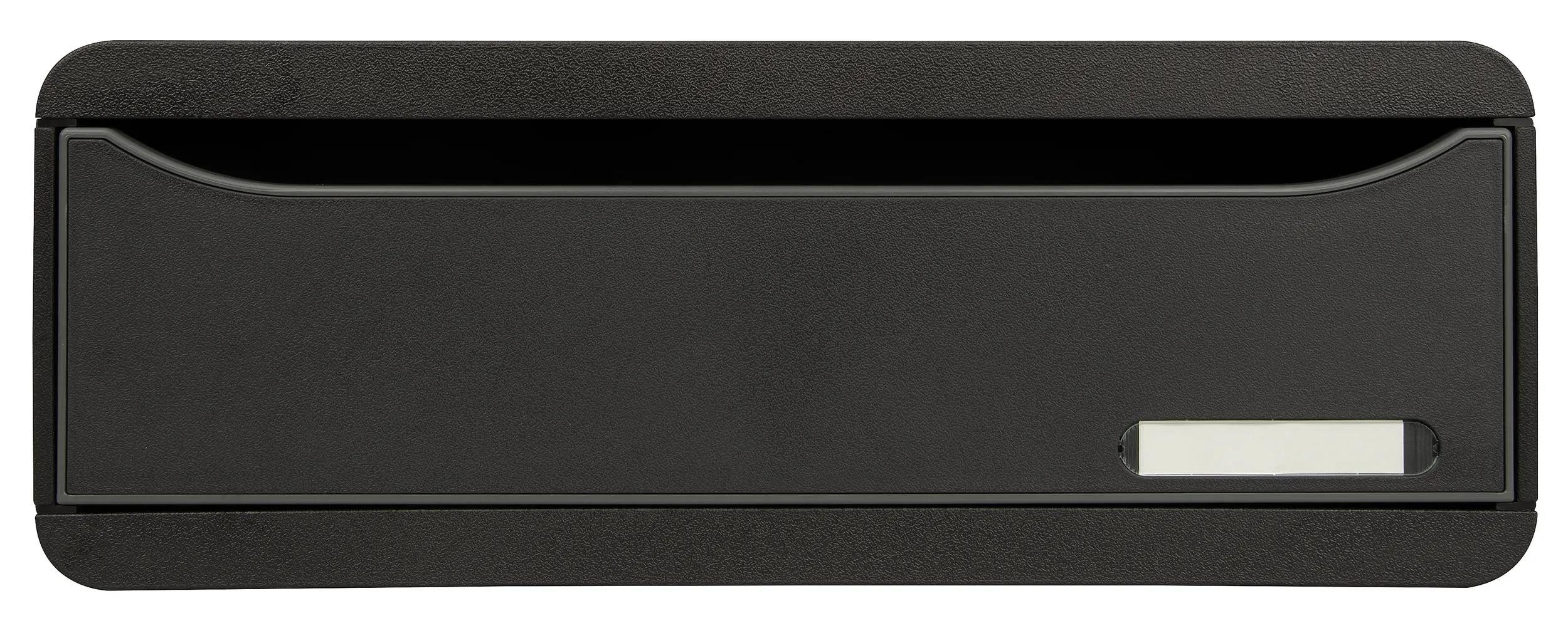 Schubladenbox TOOLBOX, Ablagemodul mit 1 Schublade - Schwarz - 317714D