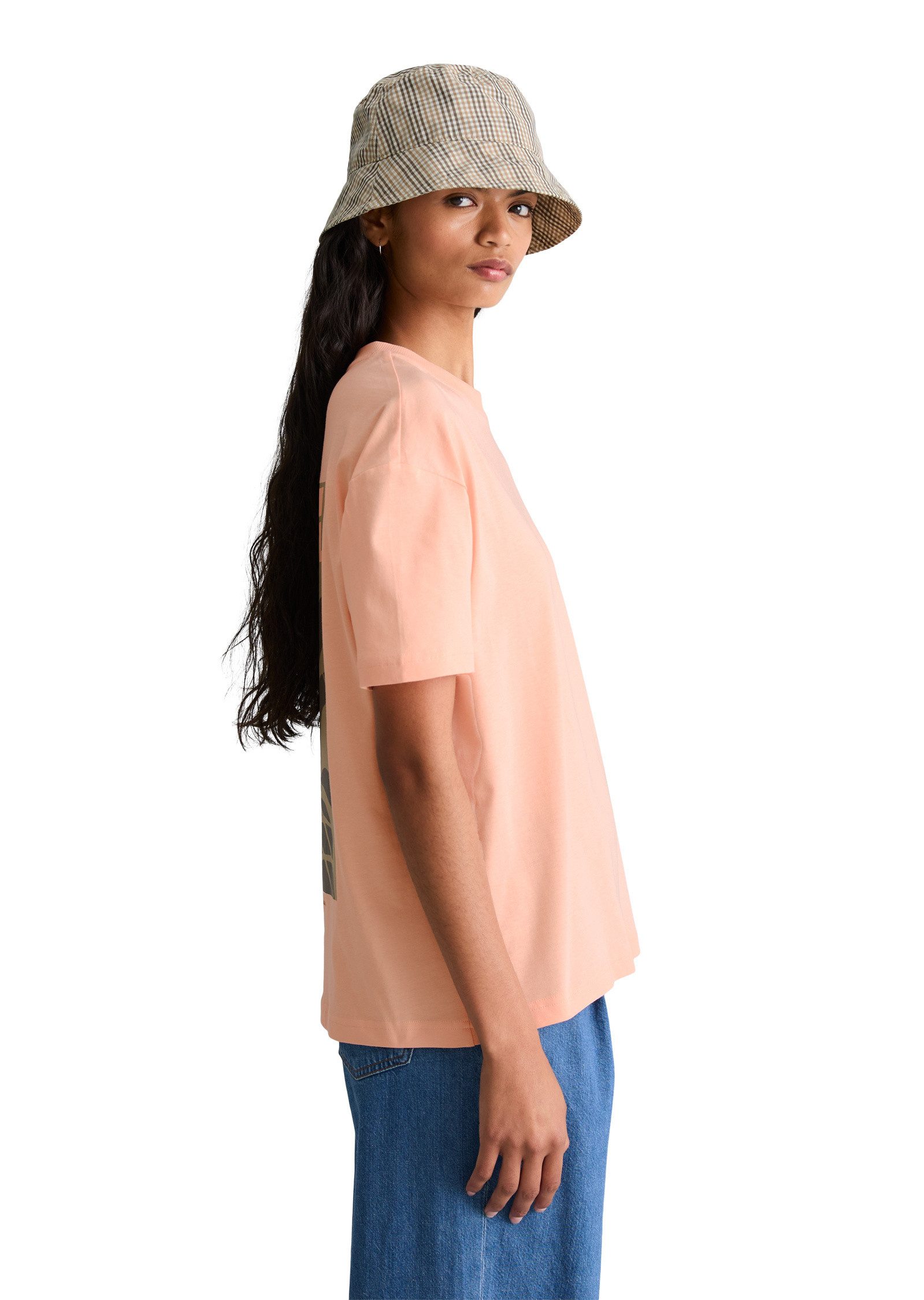 Marc O'Polo DENIM T-Shirt mit Rückenprint