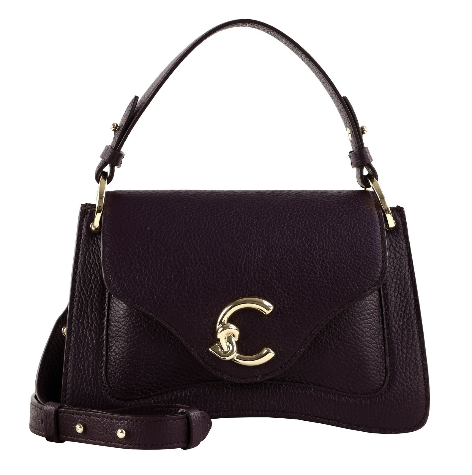 Umhängetasche Grained Leather Handbag