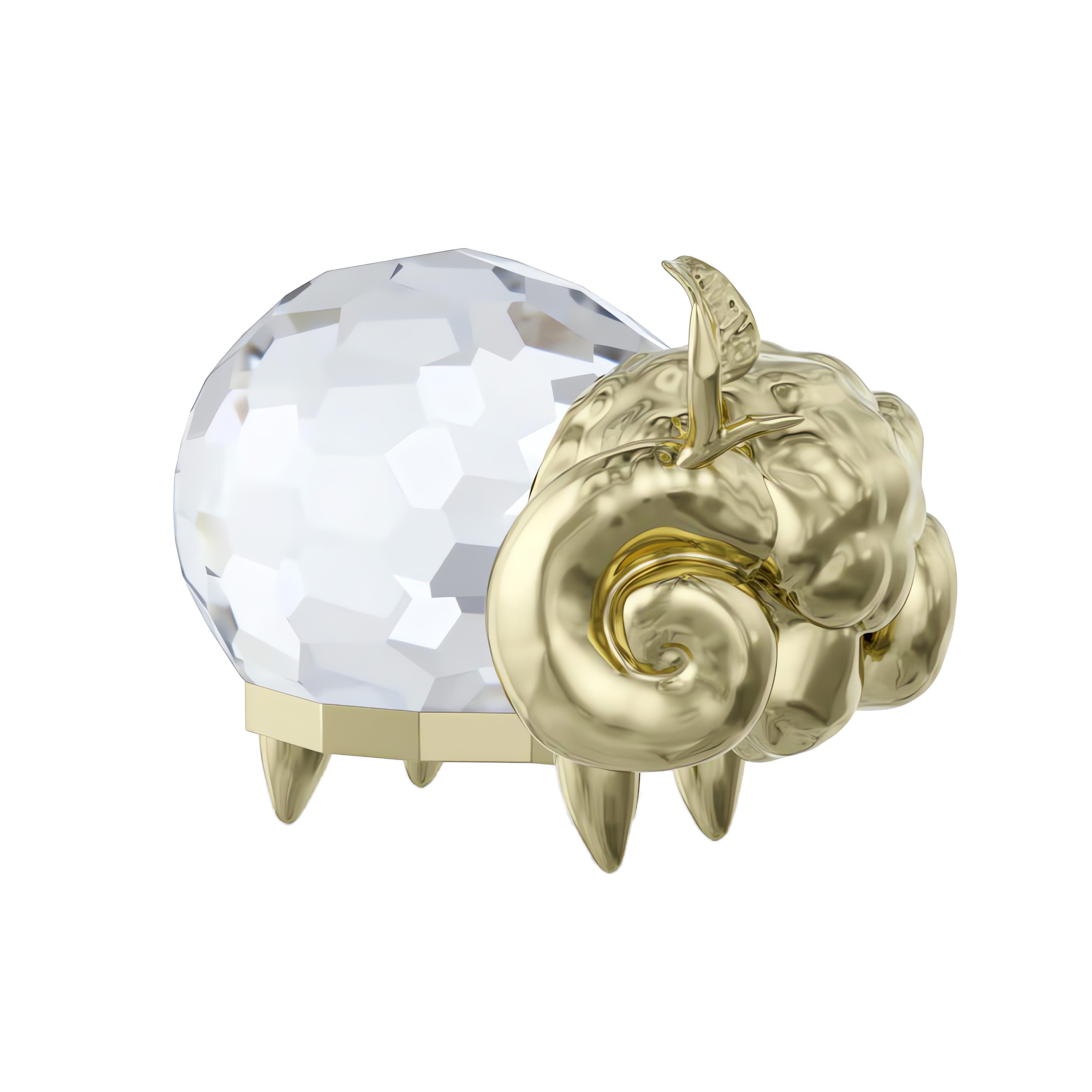 Swarovski Dekofigur Kristallfigur Sammelfigur Zodiac Widder (1 St), Swarovski® Kristall