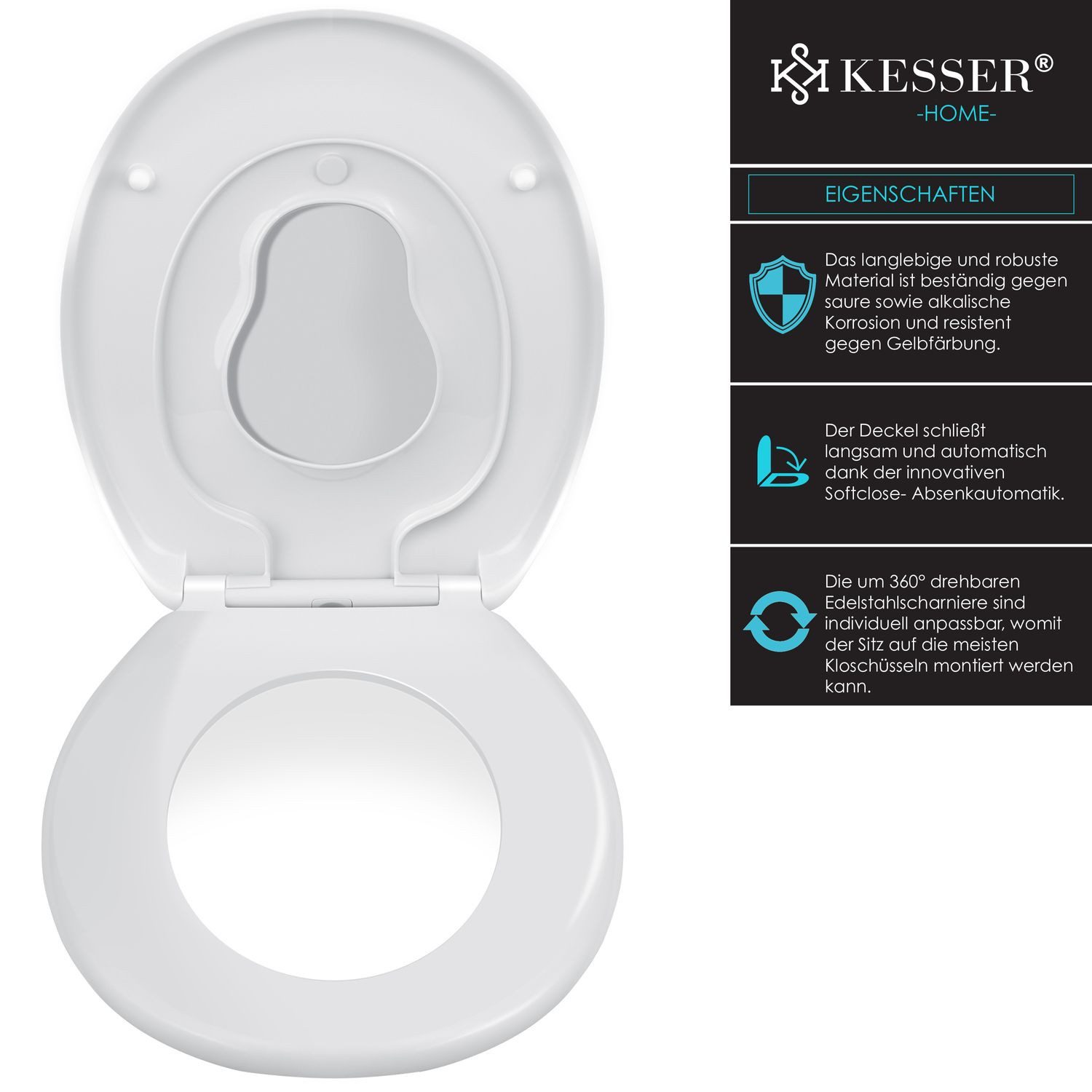 KESSER WC-Sitz, WC Sitz mit Absenkautomatik günstig online kaufen