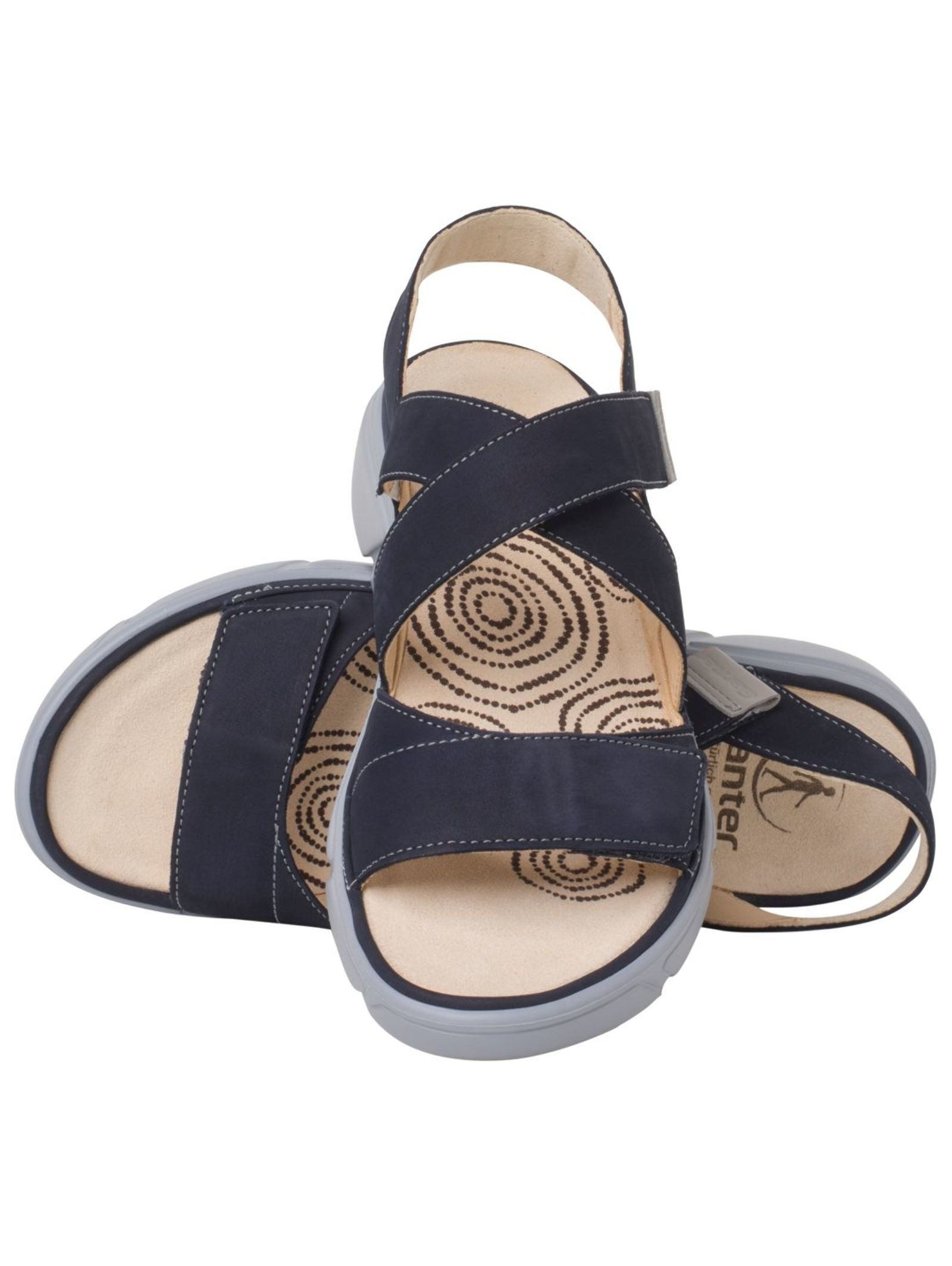 Ganter Sandalen Nubukleder Riemchensandalette