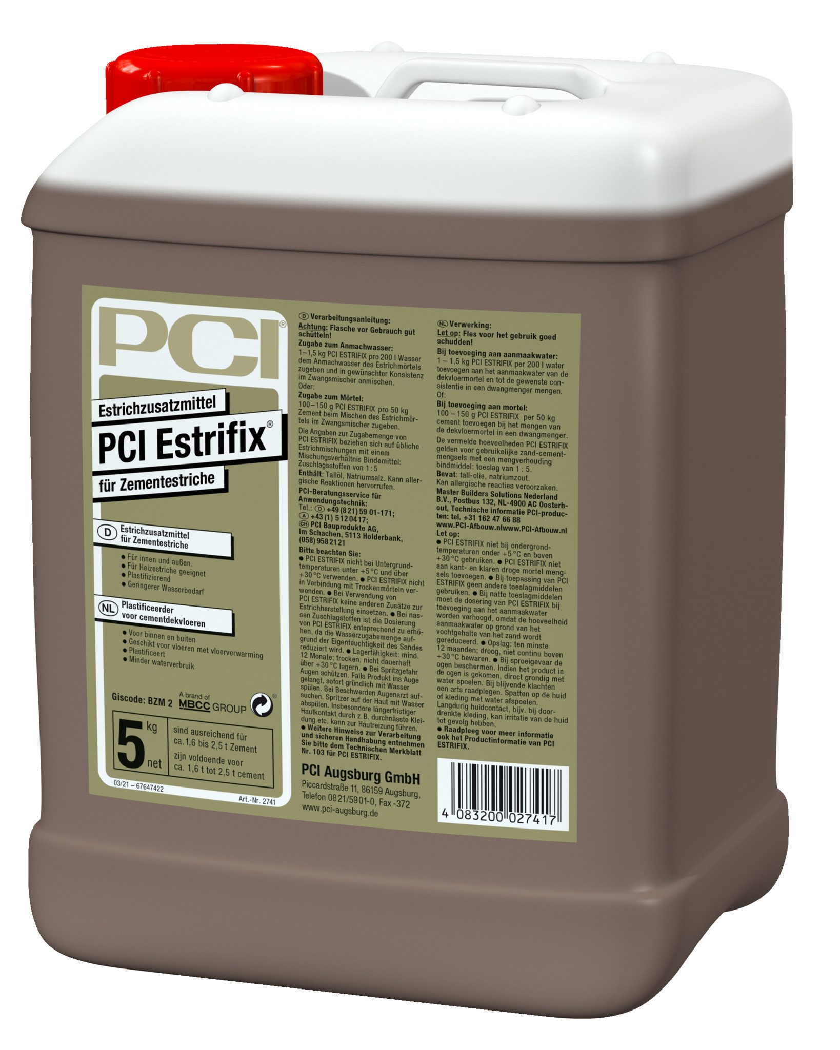 Mörtel PCI Estrifix® braun 5 kg