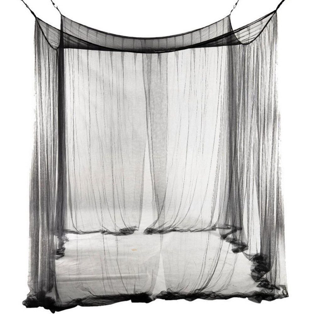 FELIXLEO Betthimmel 4 Corner Bed Netting Baldachin 190*210*240cm,Moskitonetz Doppelbett (1-tlg)